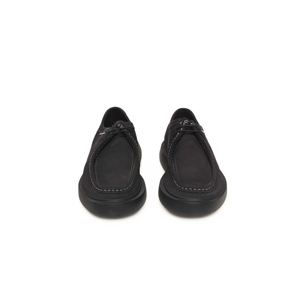 Cerruti 1881 Black Cowhide Shoe LUNESCAPE