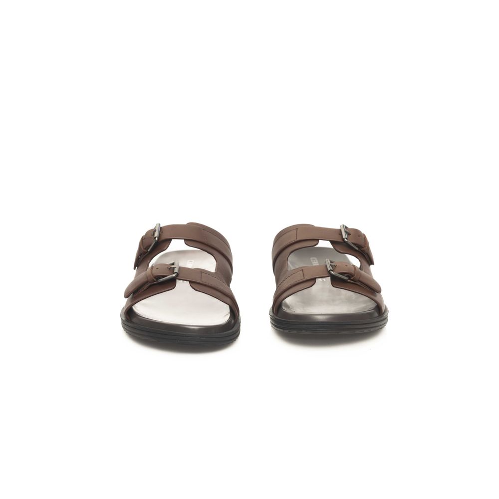 Cerruti 1881 Brown Cowhide Sandal LUNESCAPE