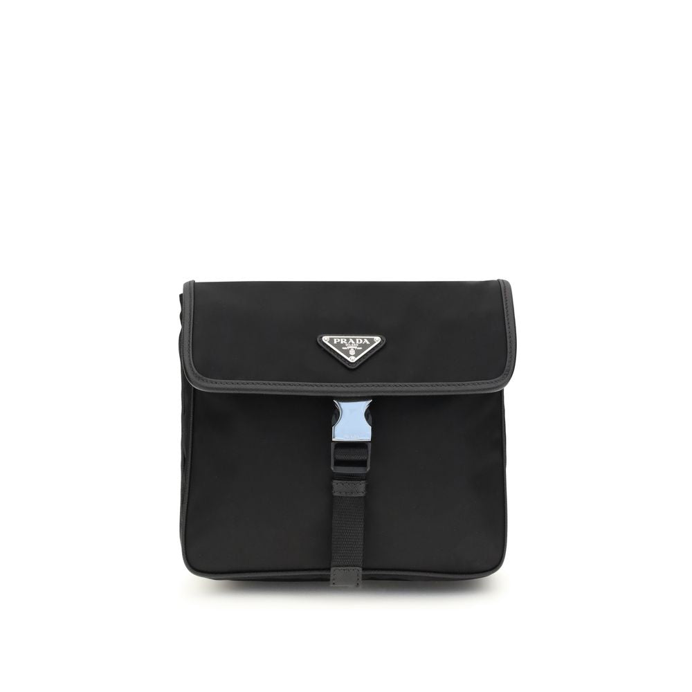 Prada Re-Nylon and saffiano Shoulder Bag LUNESCAPE