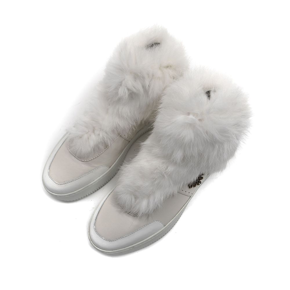 Mr&Mrs Italy White Leather Women's Sneaker