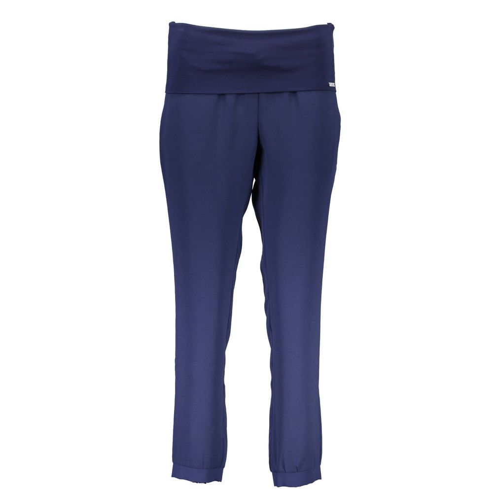 Liu Jo Blue Polyester Pant LUNESCAPE
