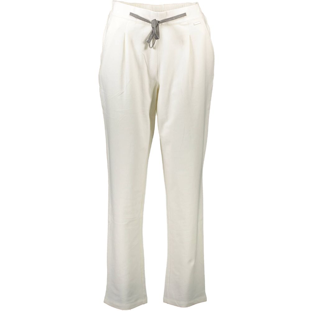 U.S. POLO ASSN. White Cotton Pant LUNESCAPE