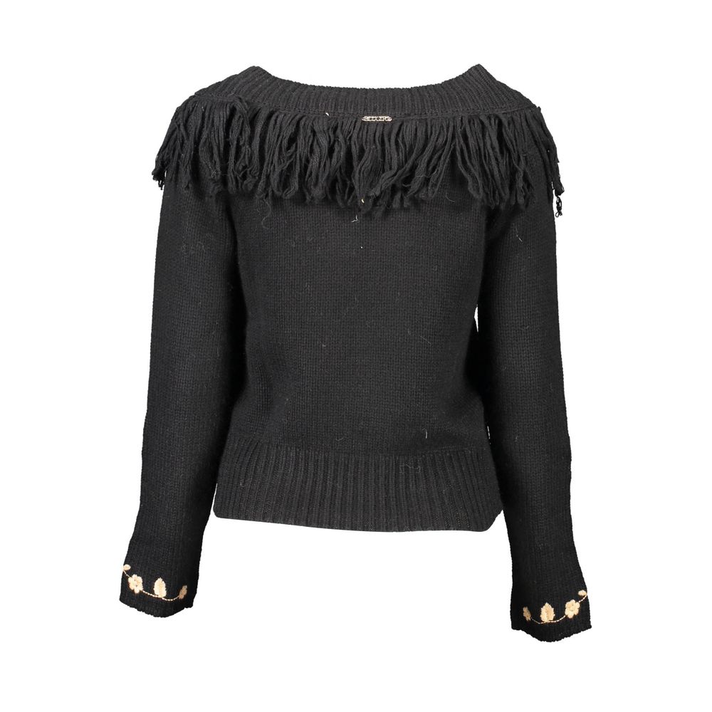 Blugirl Black Wool Sweater LUNESCAPE