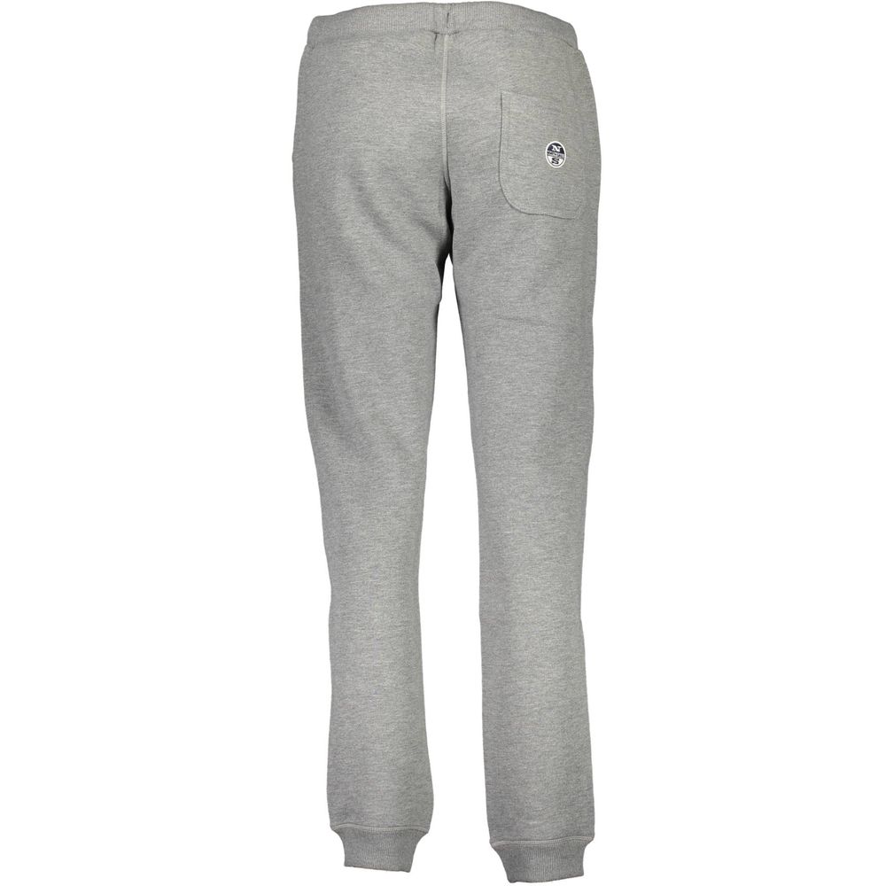 North Sails Gray Cotton Pant LUNESCAPE