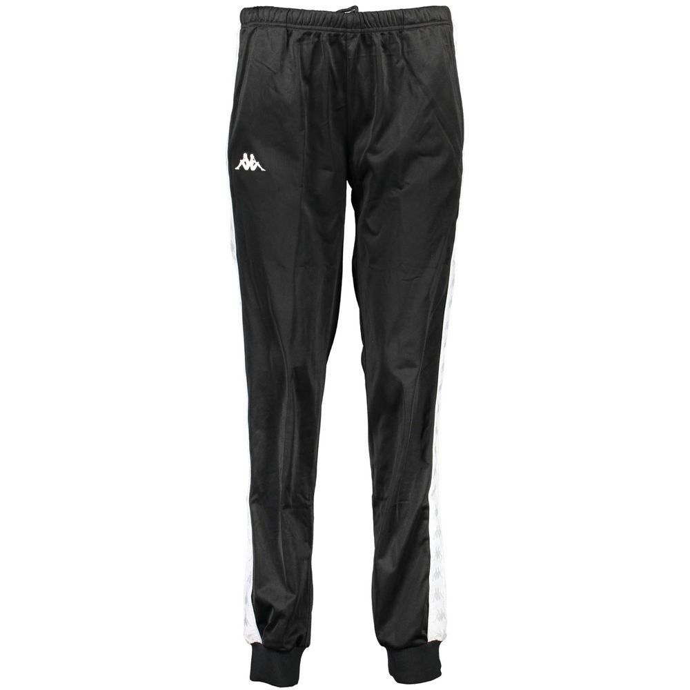 Kappa Black Polyester Pant LUNESCAPE