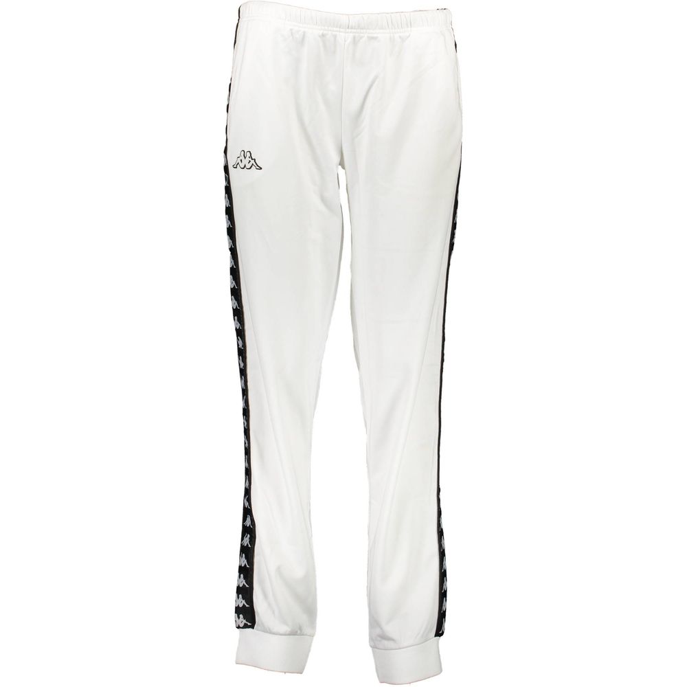 Kappa White Polyester Pant LUNESCAPE
