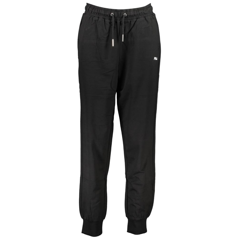 Fila Black Cotton Pant LUNESCAPE