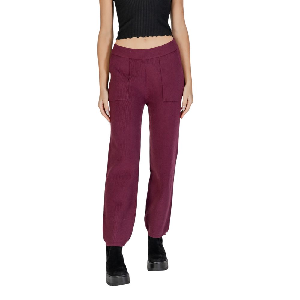 Cleré Purple Viscose Pant LUNESCAPE