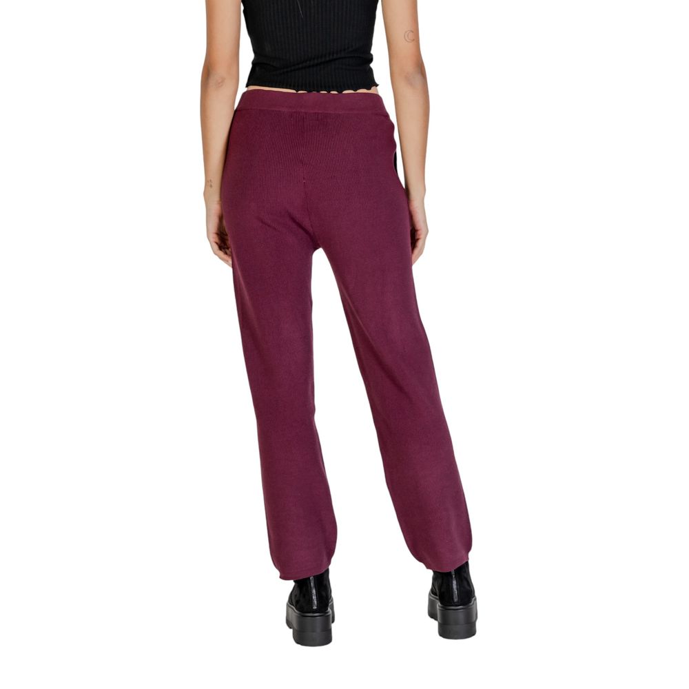 Cleré Purple Viscose Pant LUNESCAPE
