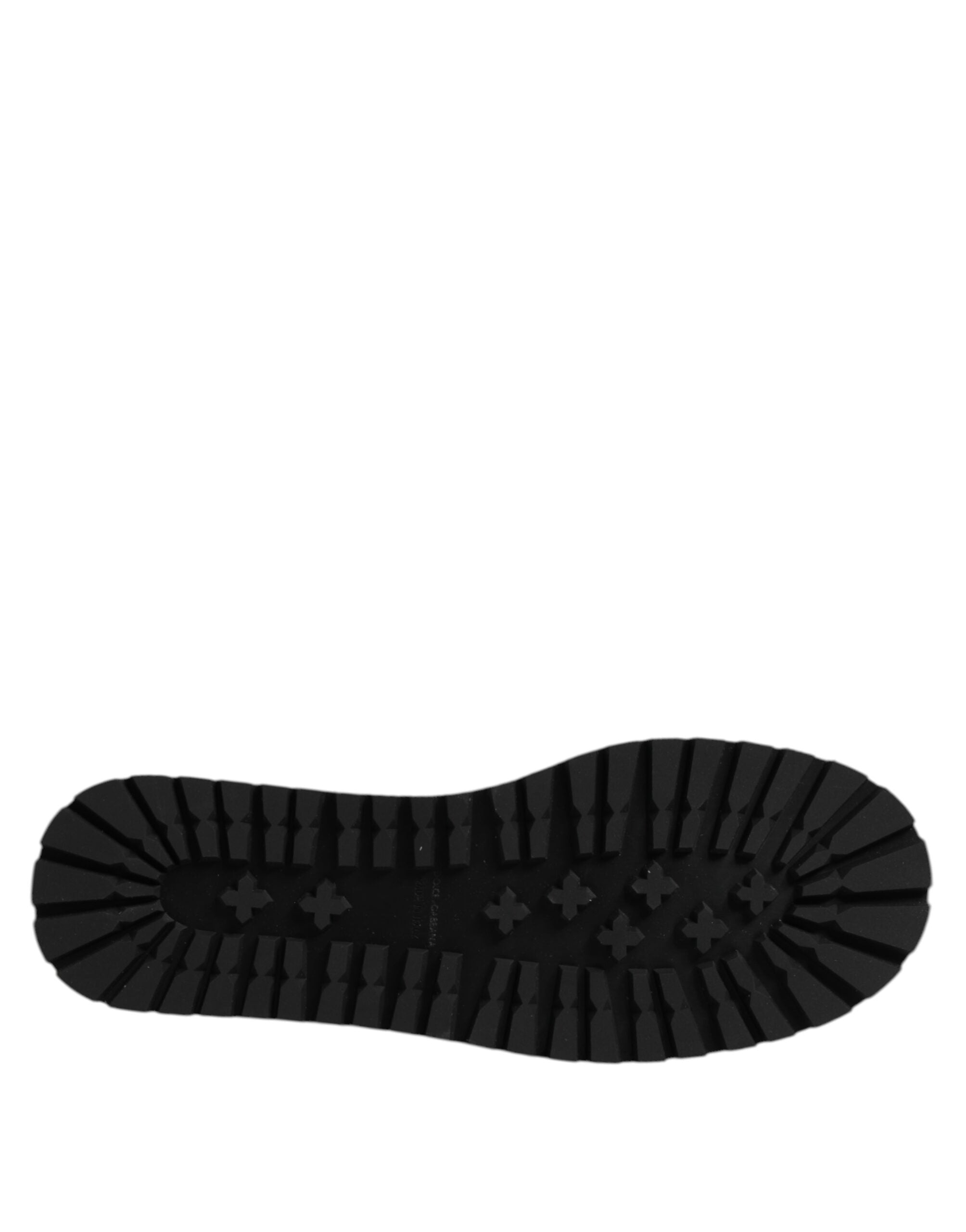 Dolce & Gabbana Silver Strass Slipper