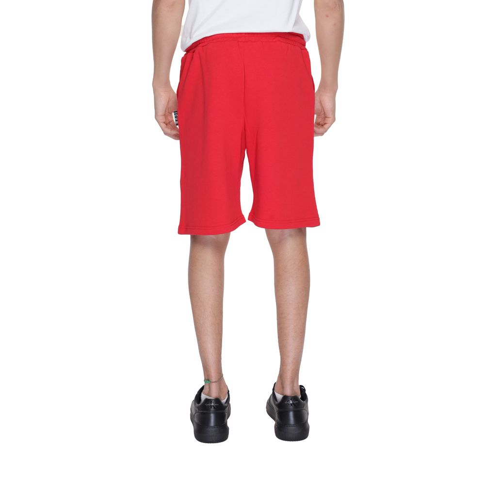 Icon Red Cotton Bermuda LUNESCAPE