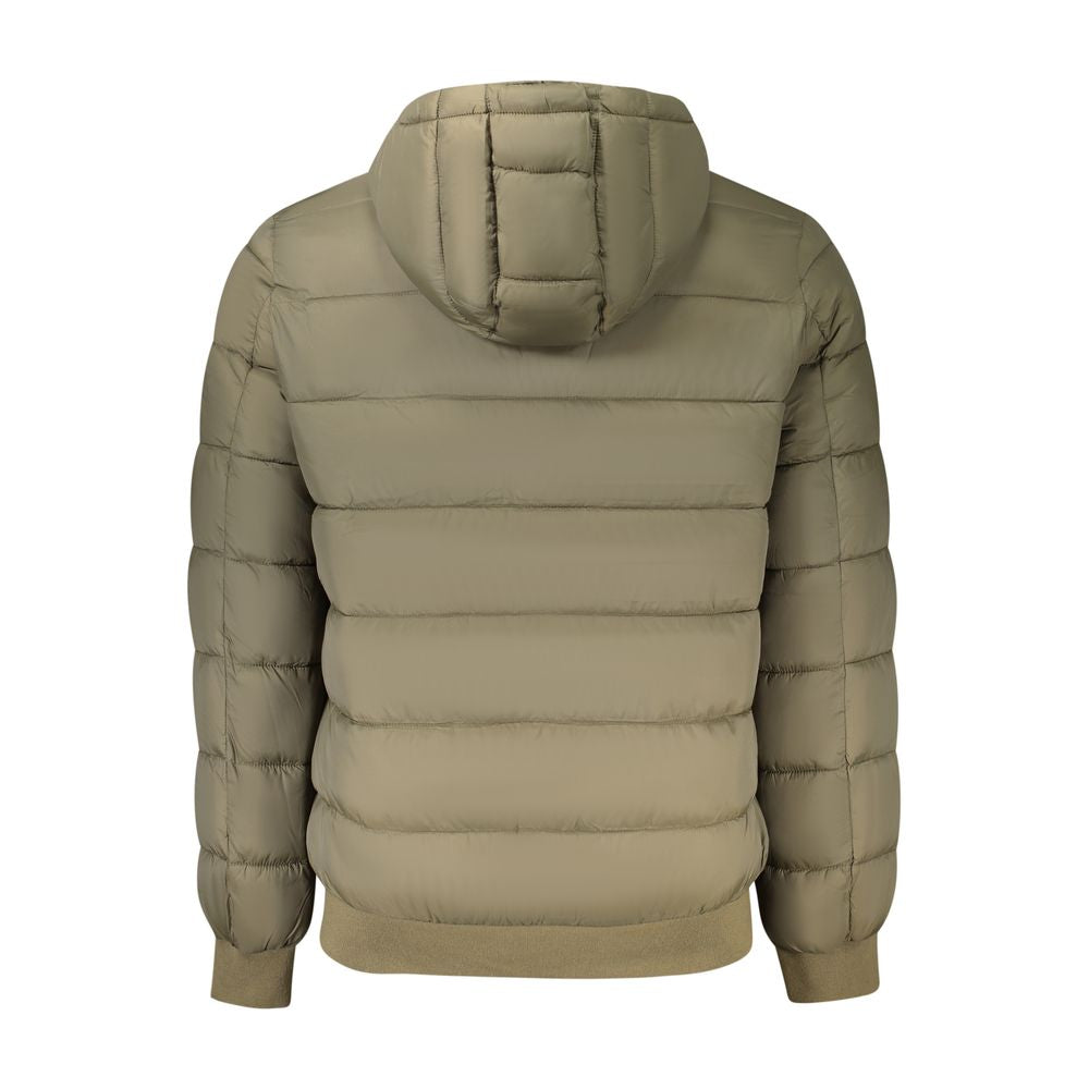 Pepe Jeans Brown Polyamide Jackets & Coat LUNESCAPE