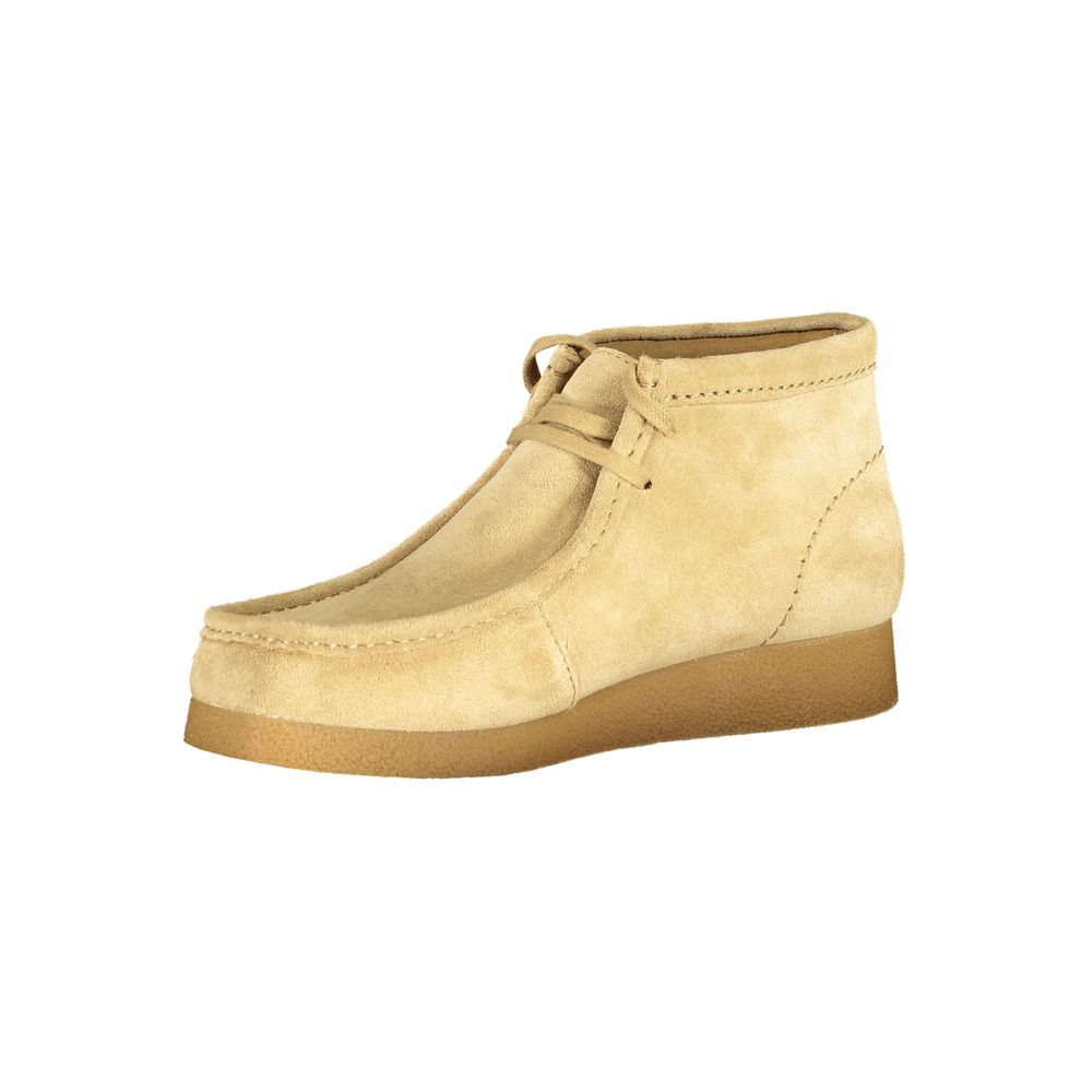 Clarks Beige Suede Men Sneaker LUNESCAPE