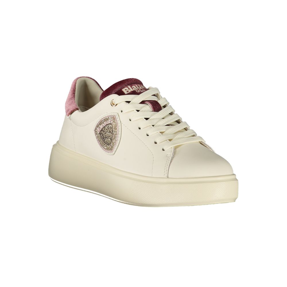 Blauer Bianco Polyurethane Women Sneaker LUNESCAPE