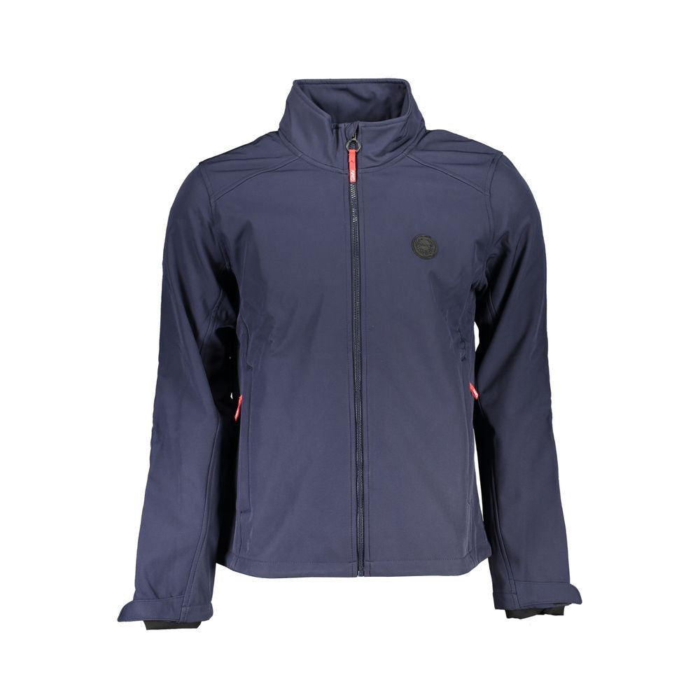 Gianmarco Venturi Blu Polyester Men's Jacket