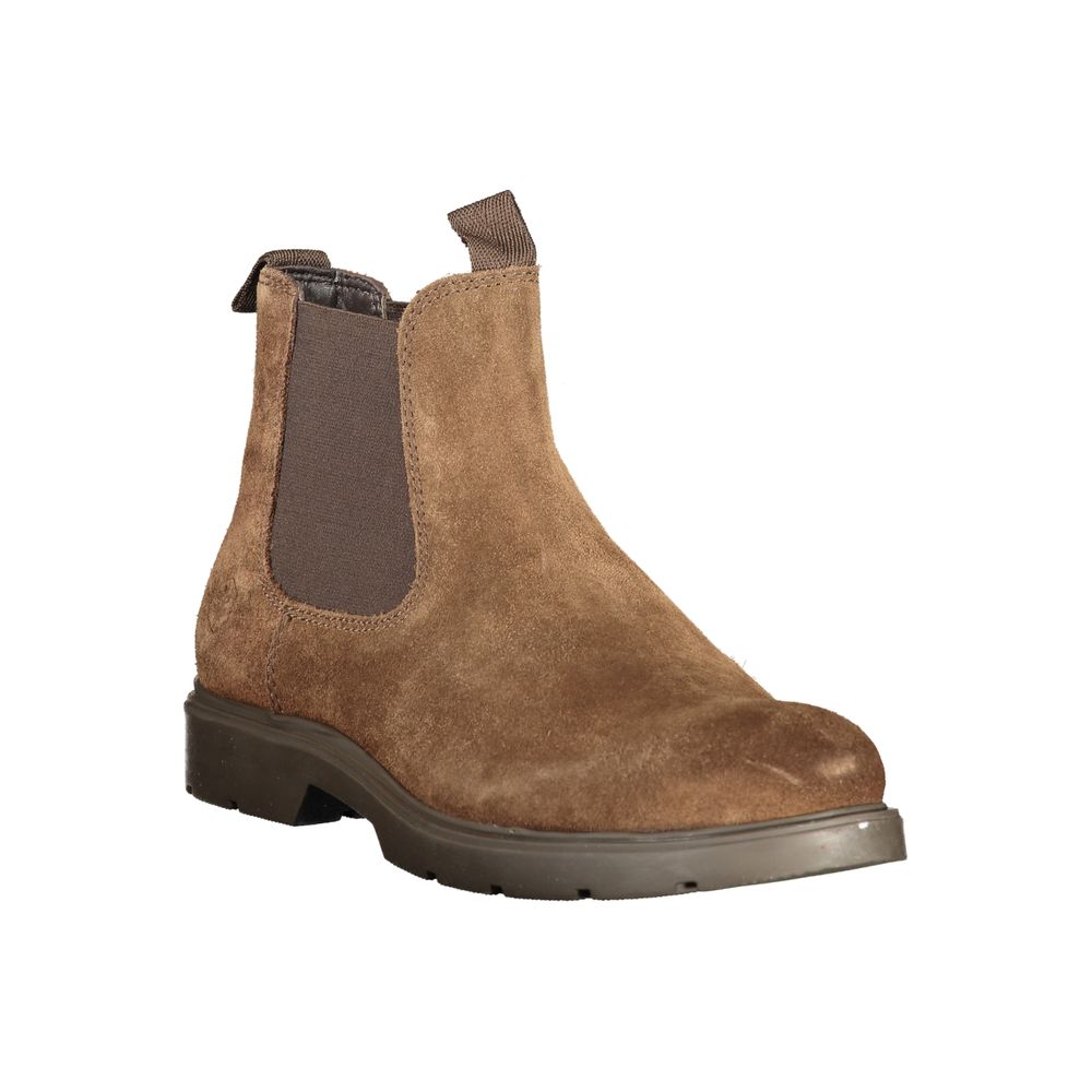 Lumberjack Brown Leather Men Chelsea Boot