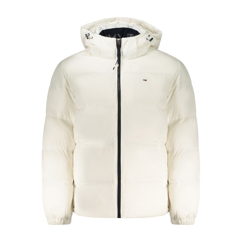 Tommy Hilfiger White Puffer Men's Jacket