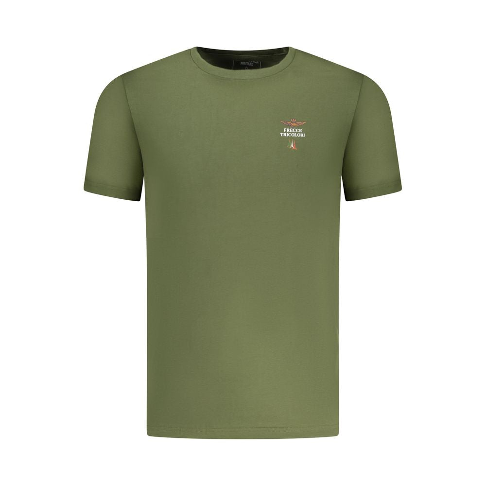 Aeronautica Militare Verde Cotton Mens Underwear Shirt LUNESCAPE
