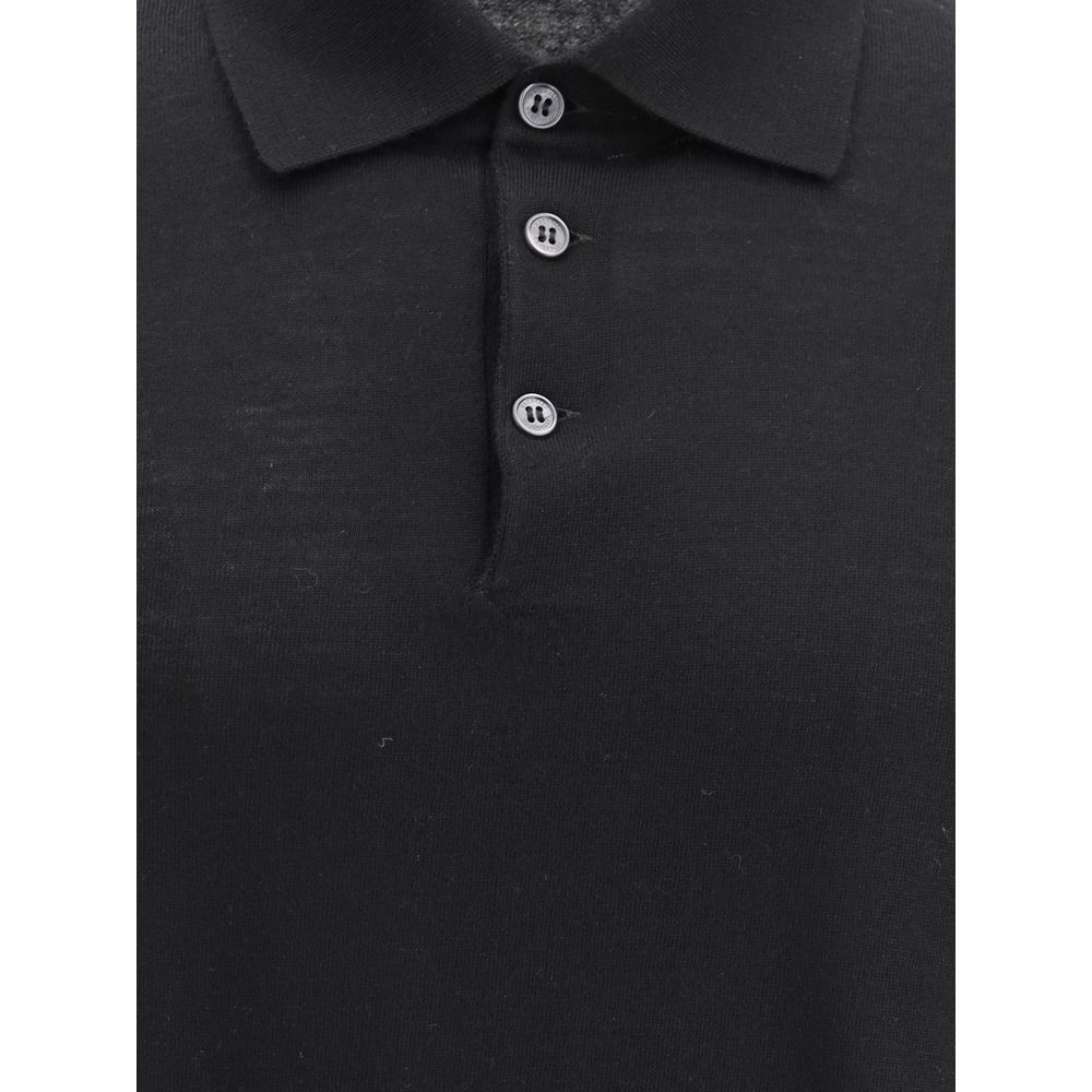 Brunello Cucinelli Black Cashmere Sweatshirt