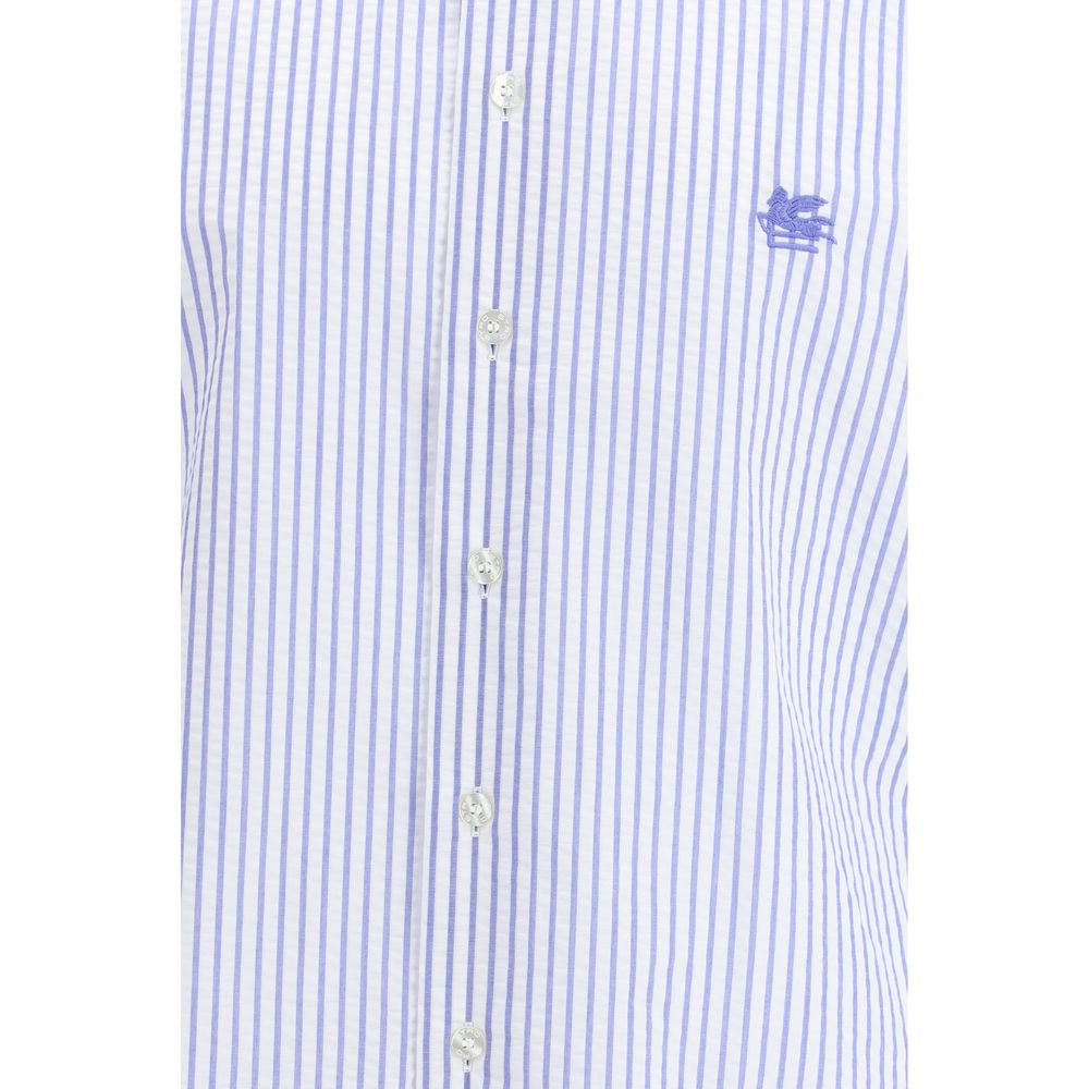 Etro Multicolor Cotton Dress Shirt LUNESCAPE