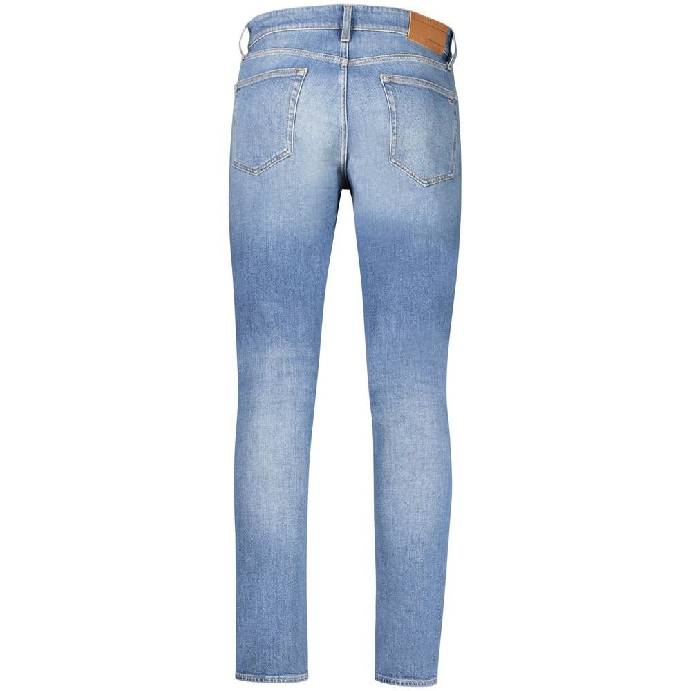Tommy Hilfiger Blu Cotton Men Jeans LUNESCAPE