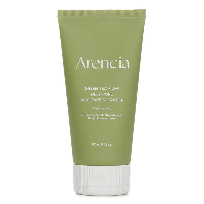 ARENCIA - Green Tea + LHA Deep Pore Rice Cake Cleanser LUNESCAPE