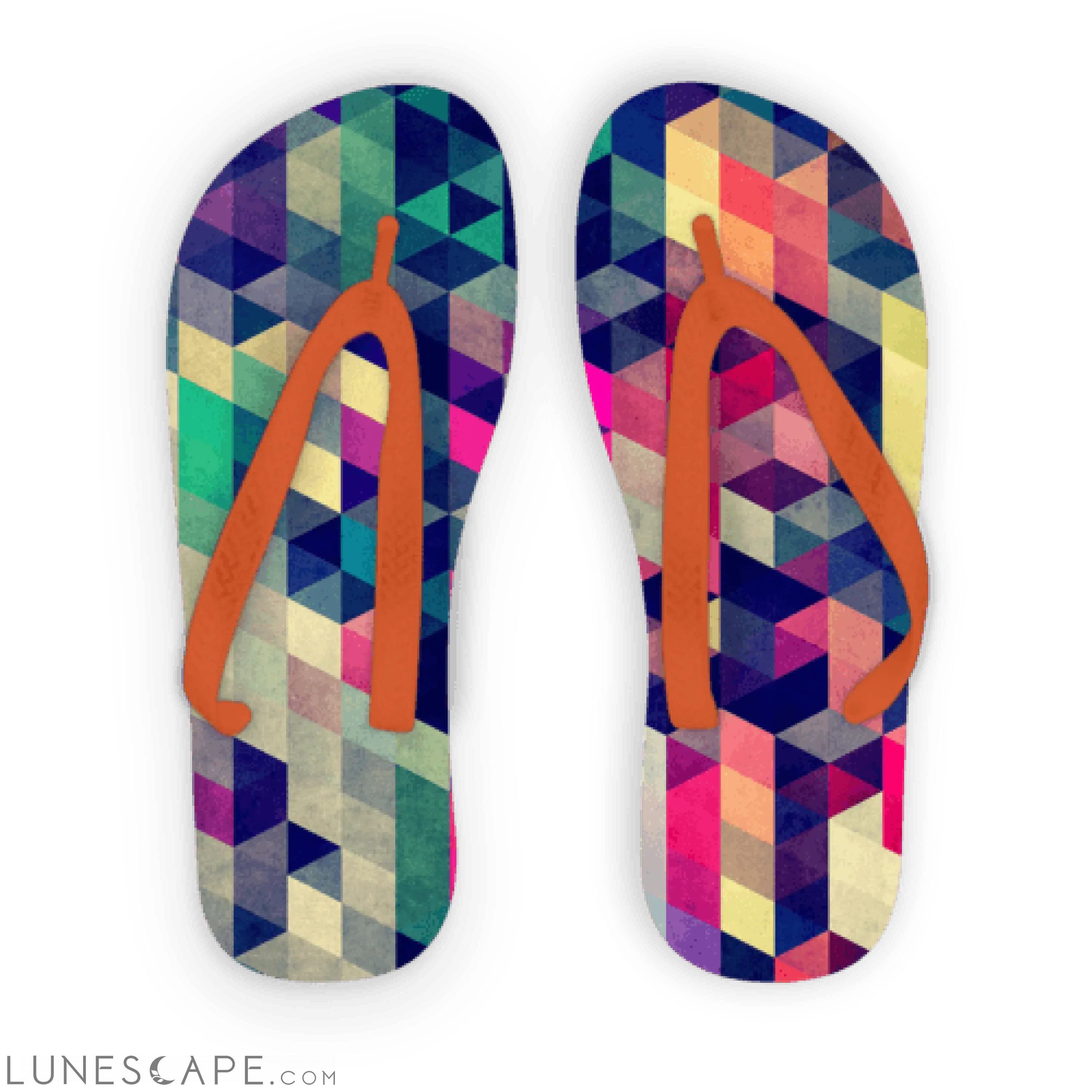 ATYM Adult Flip Flops LUNESCAPE