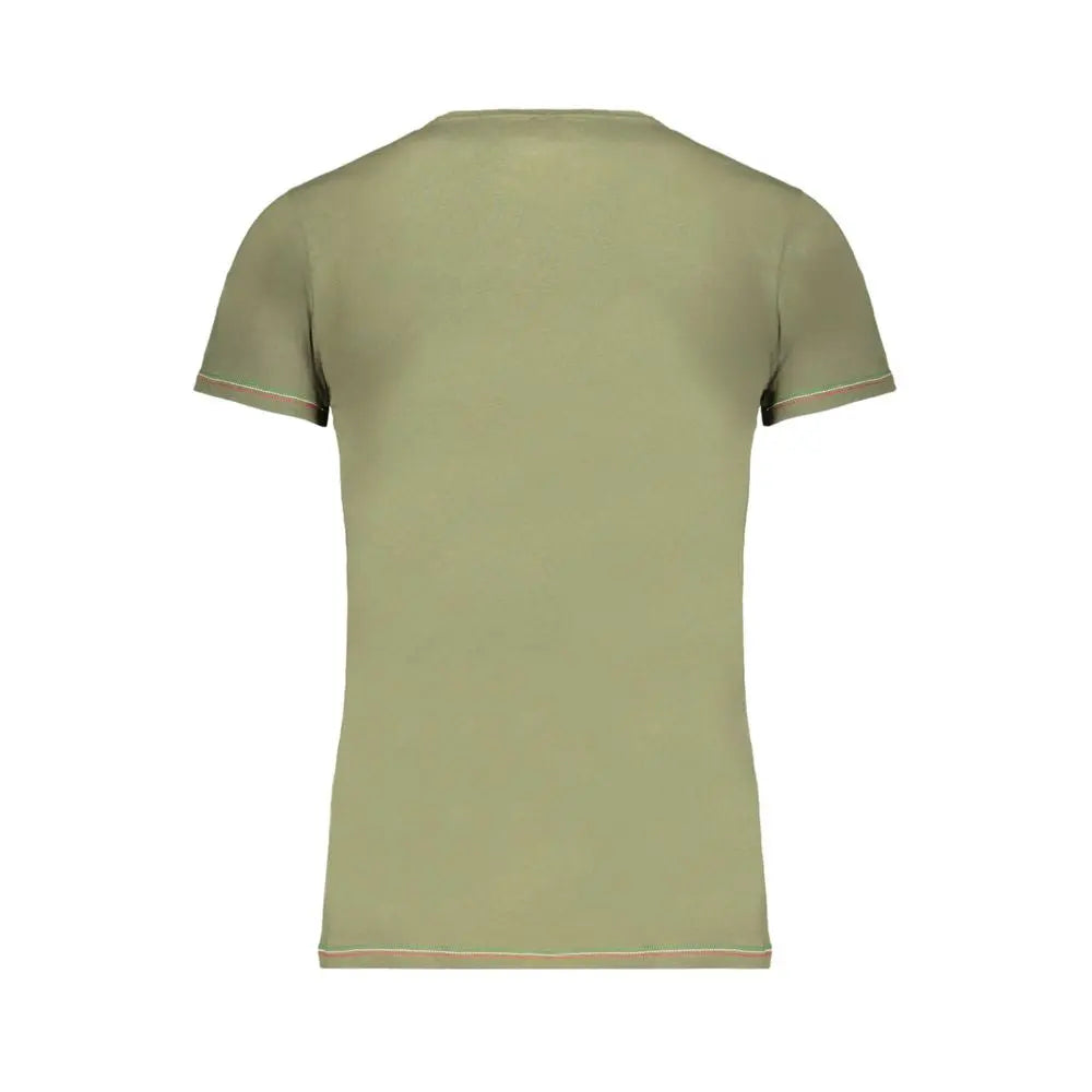 Aeronautica Militare Verde Cotton Men T-Shirt LUNESCAPE