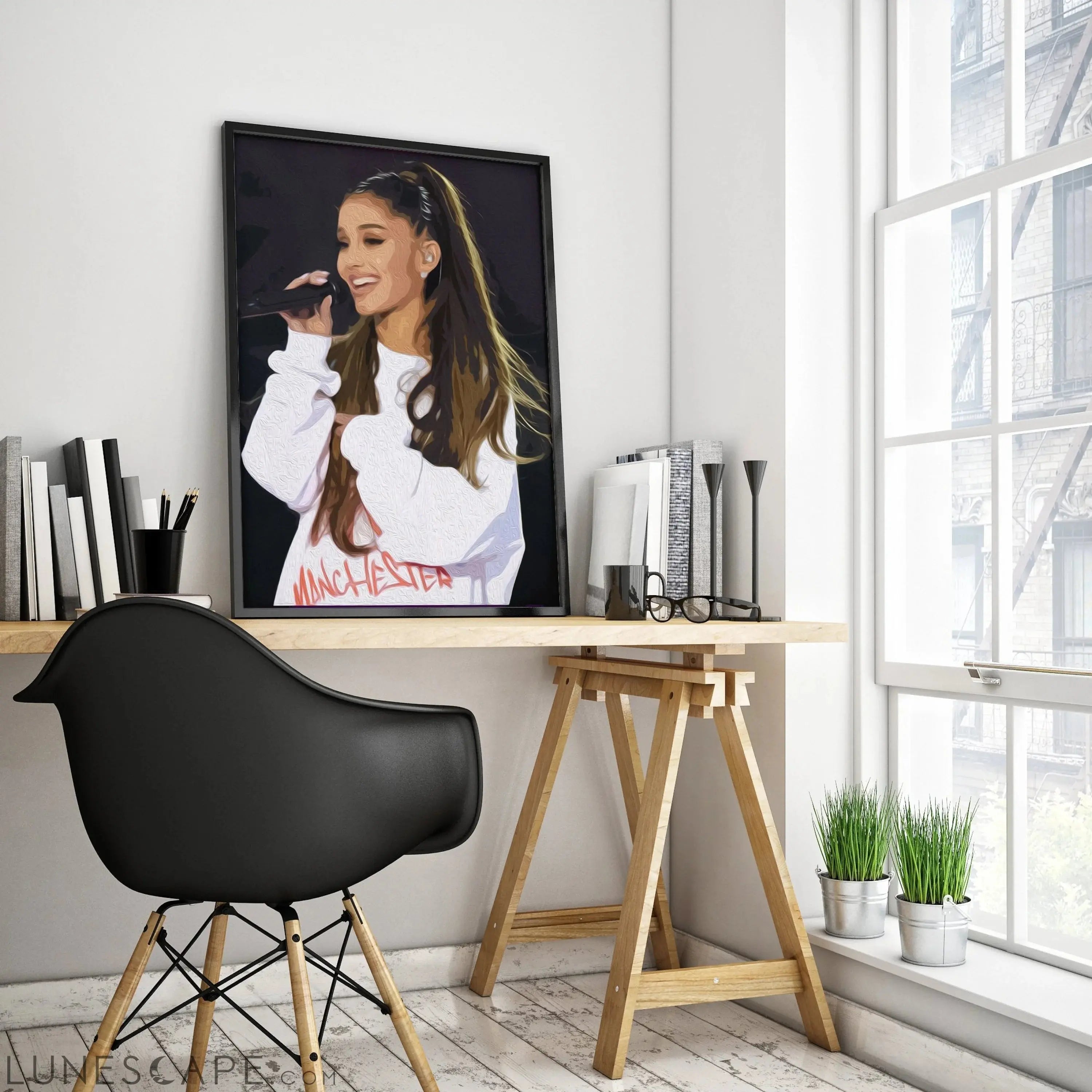 Ariana Grande Poster LUNESCAPE