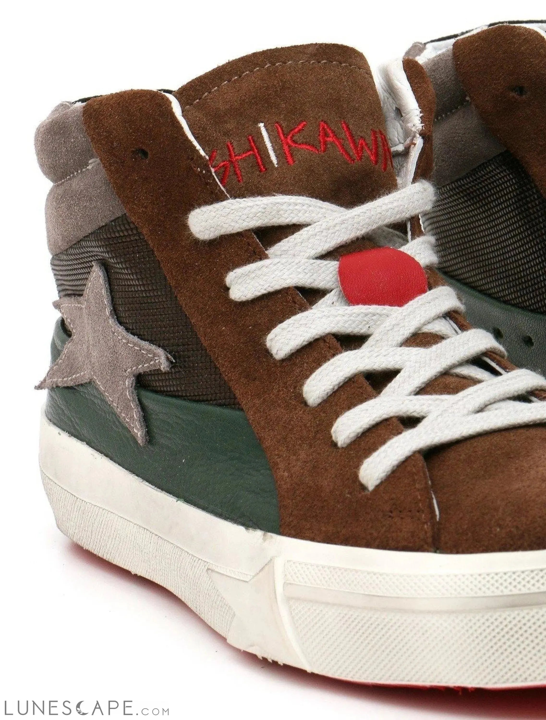 Army Star High Top Sneakers - Ishikawa LUNESCAPE