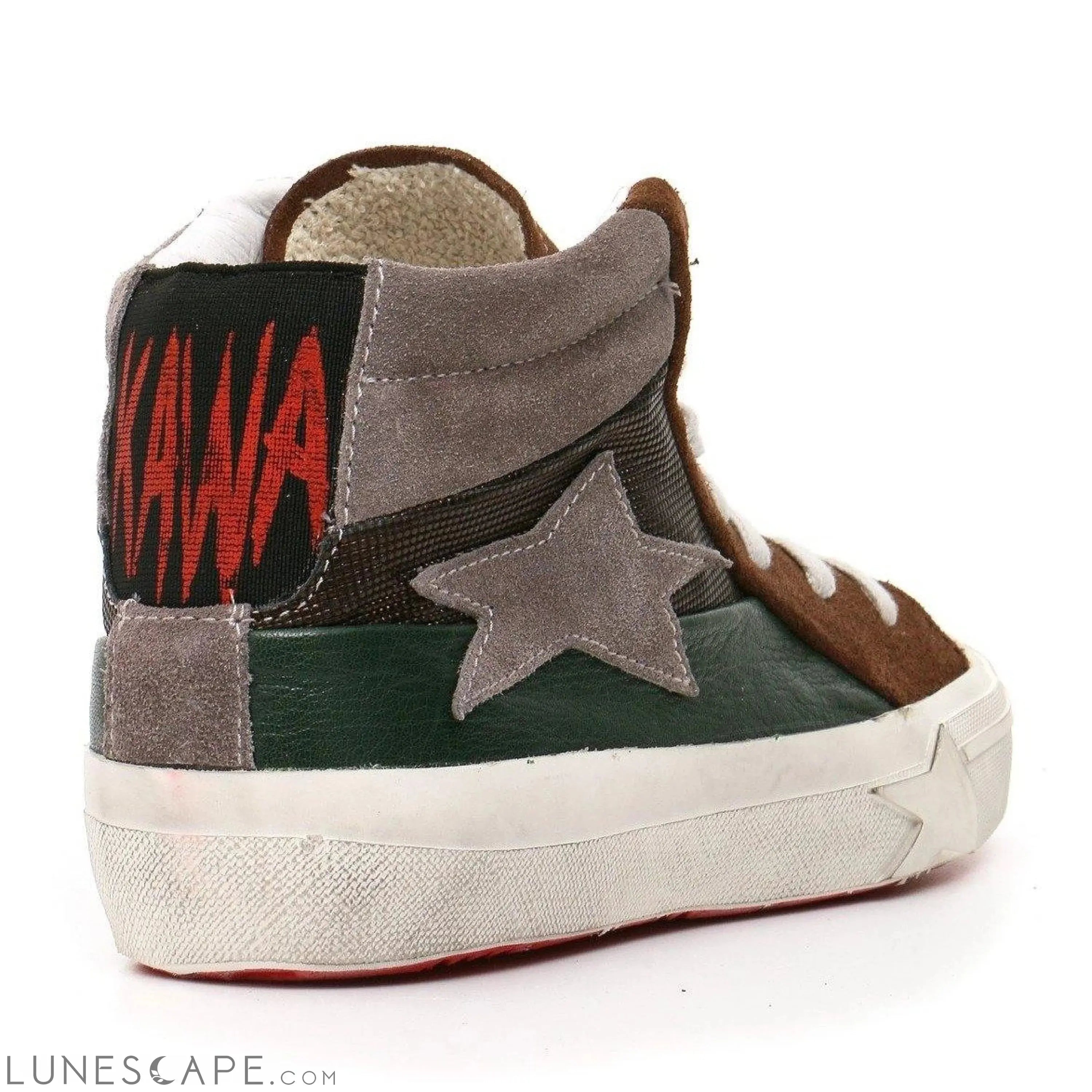 Army Star High Top Sneakers - Ishikawa LUNESCAPE
