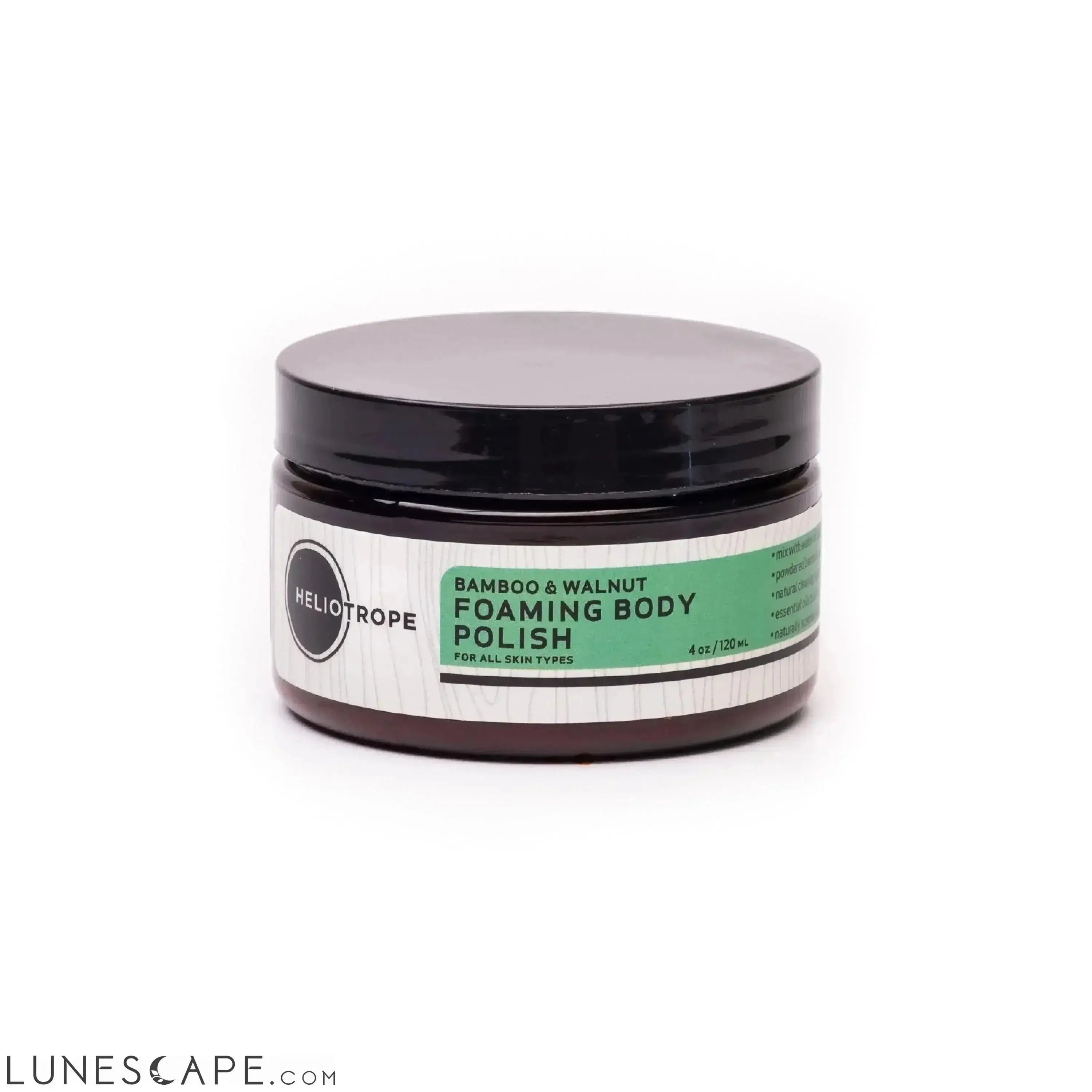 Bamboo & Walnut Foaming Body Polish LUNESCAPE