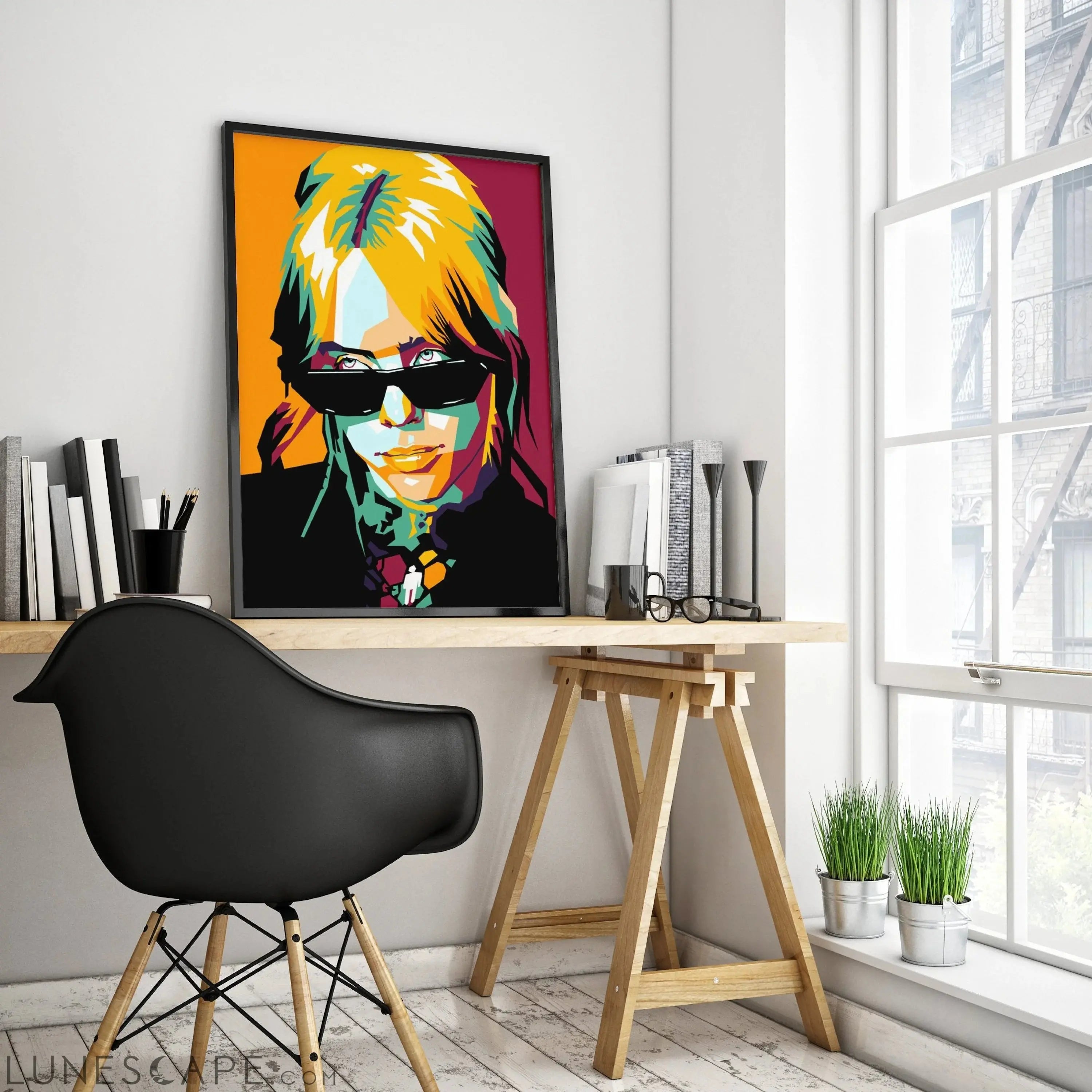 Billie Eilish Poster LUNESCAPE