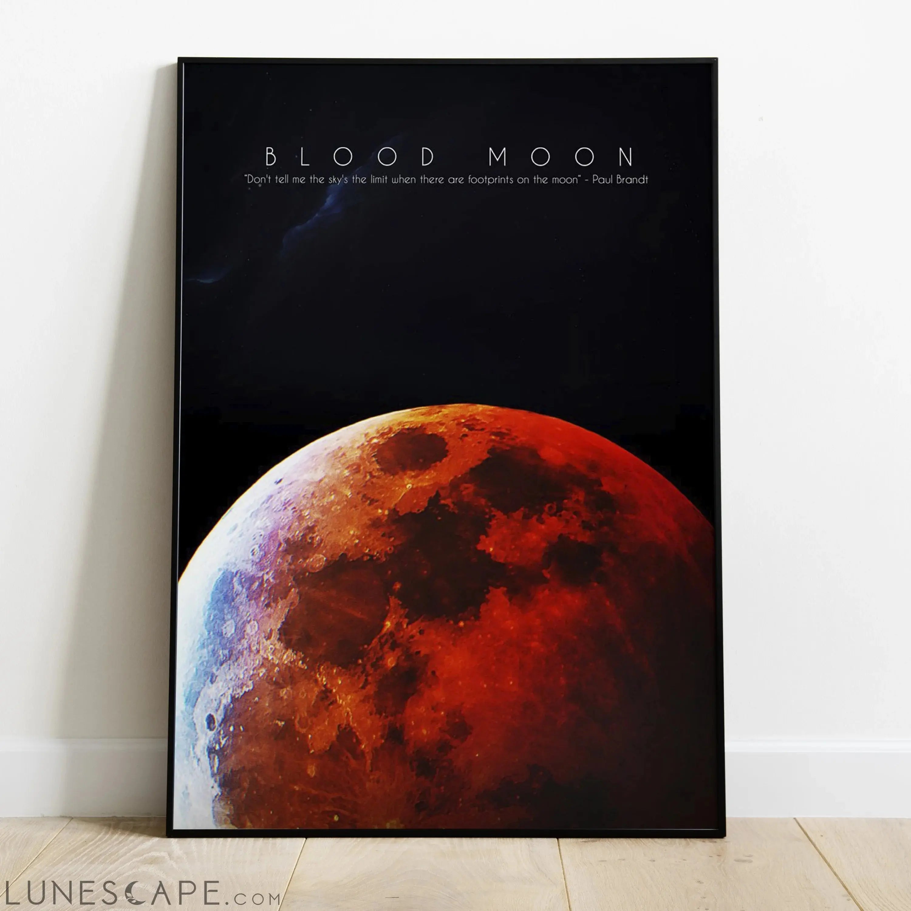 Blood Moon Poster LUNESCAPE