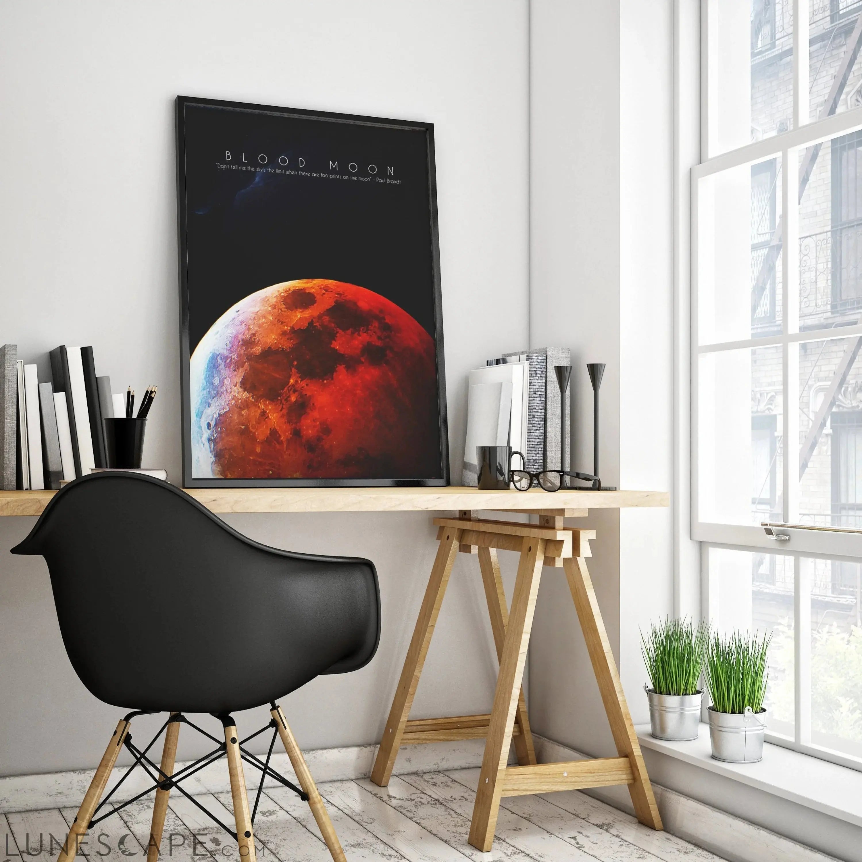 Blood Moon Poster LUNESCAPE