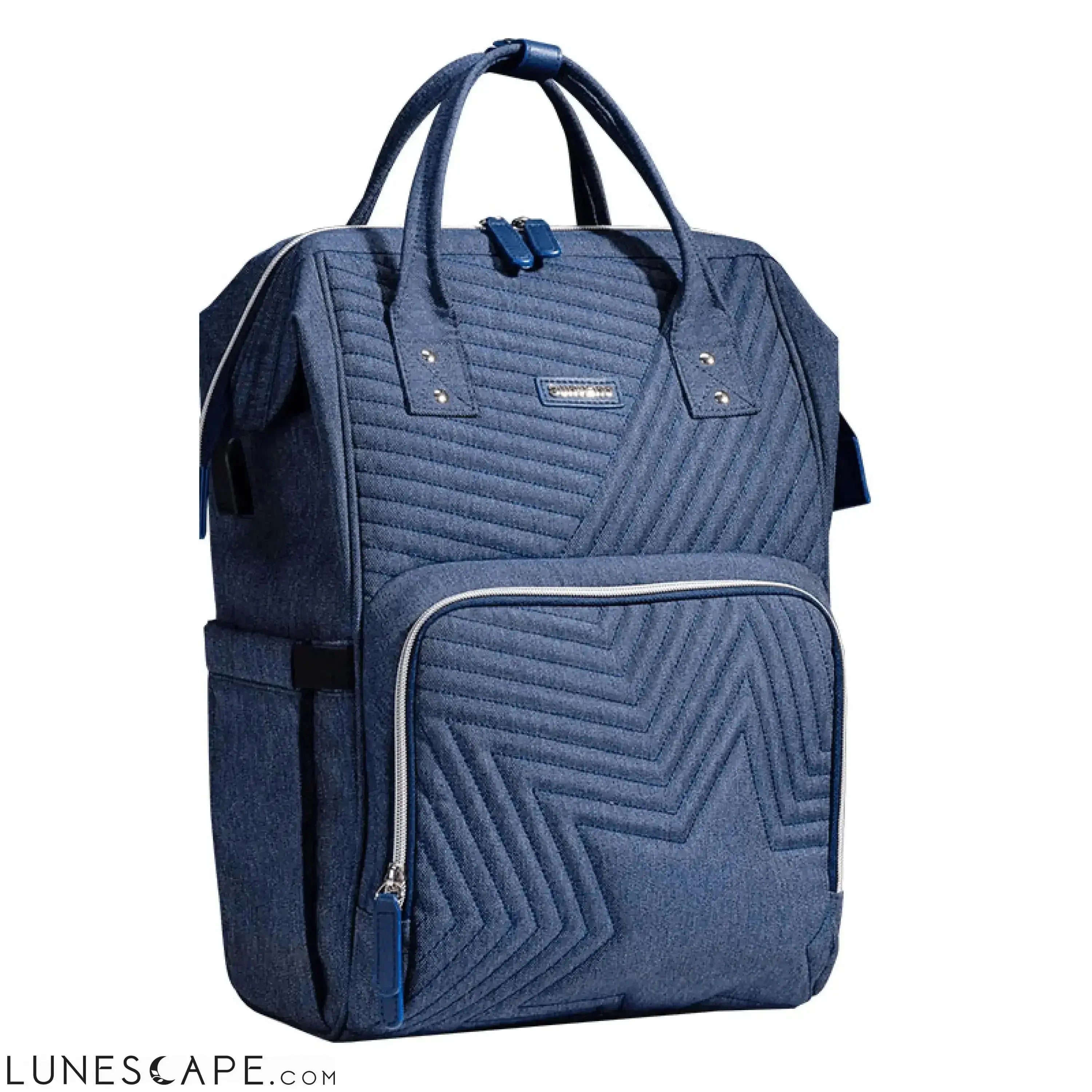 Blue Star Diaper Backpack LUNESCAPE