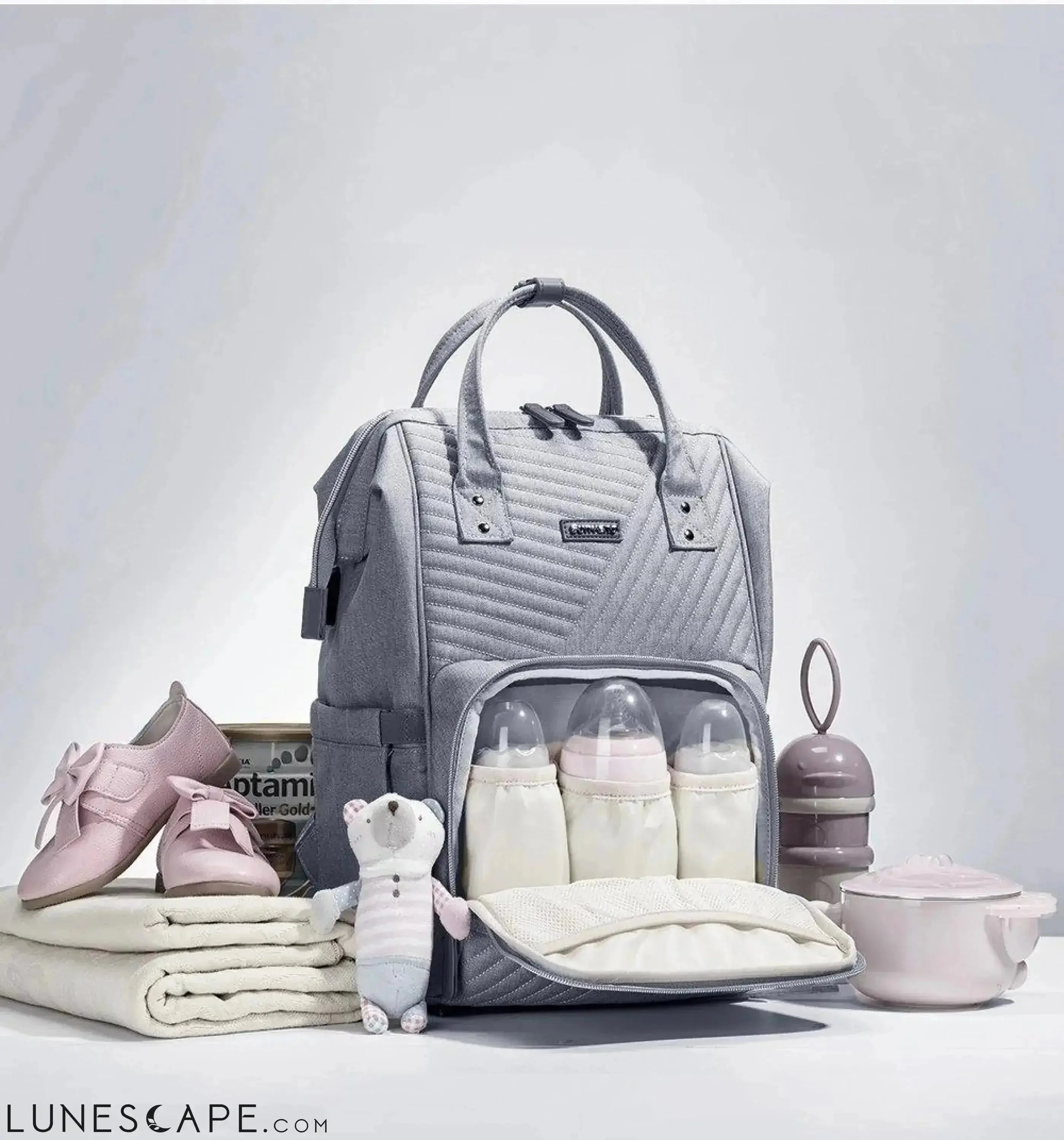 Blue Star Diaper Backpack LUNESCAPE