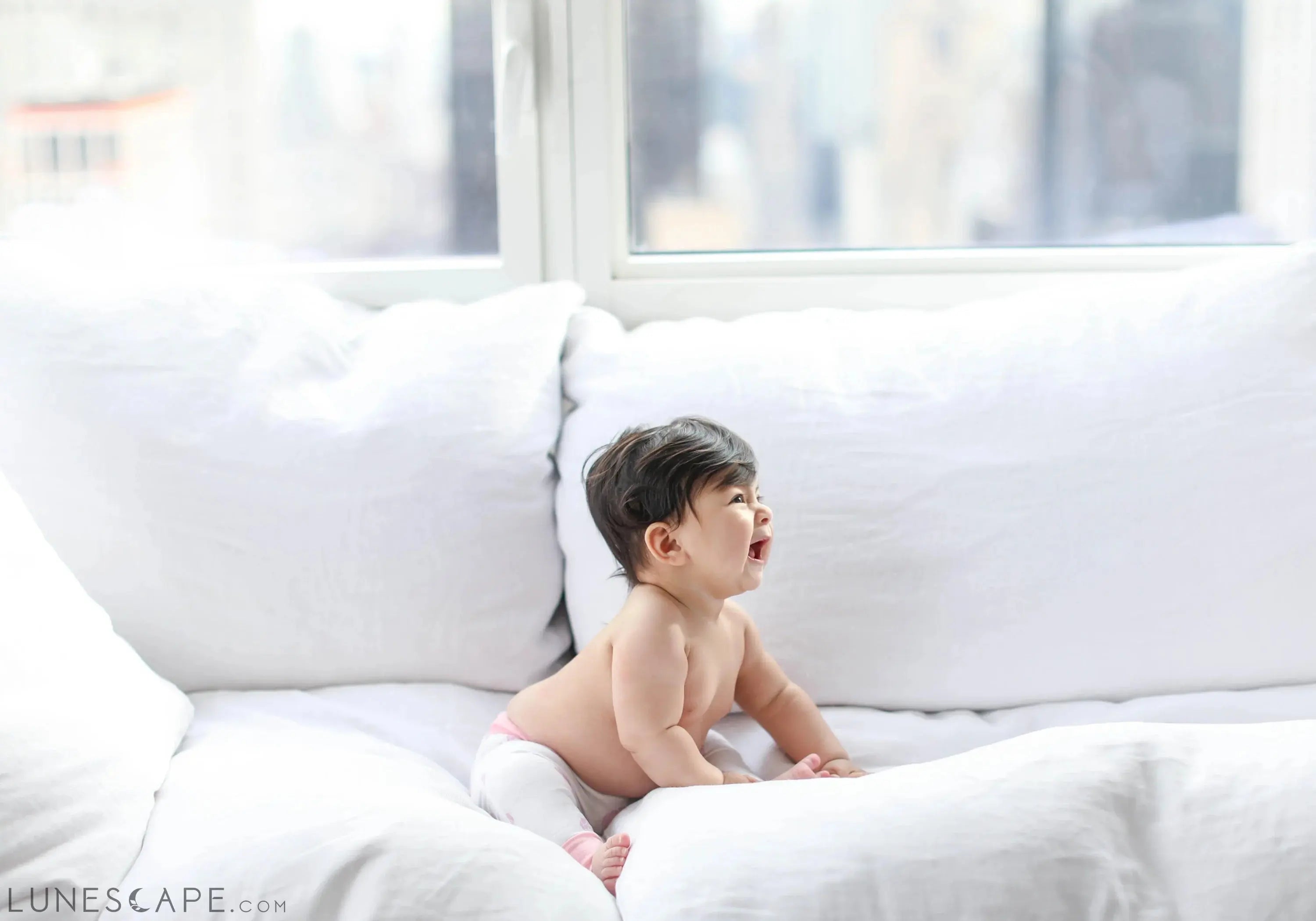 "Boo Boo" Harem Pants - Pink Rose LUNESCAPE