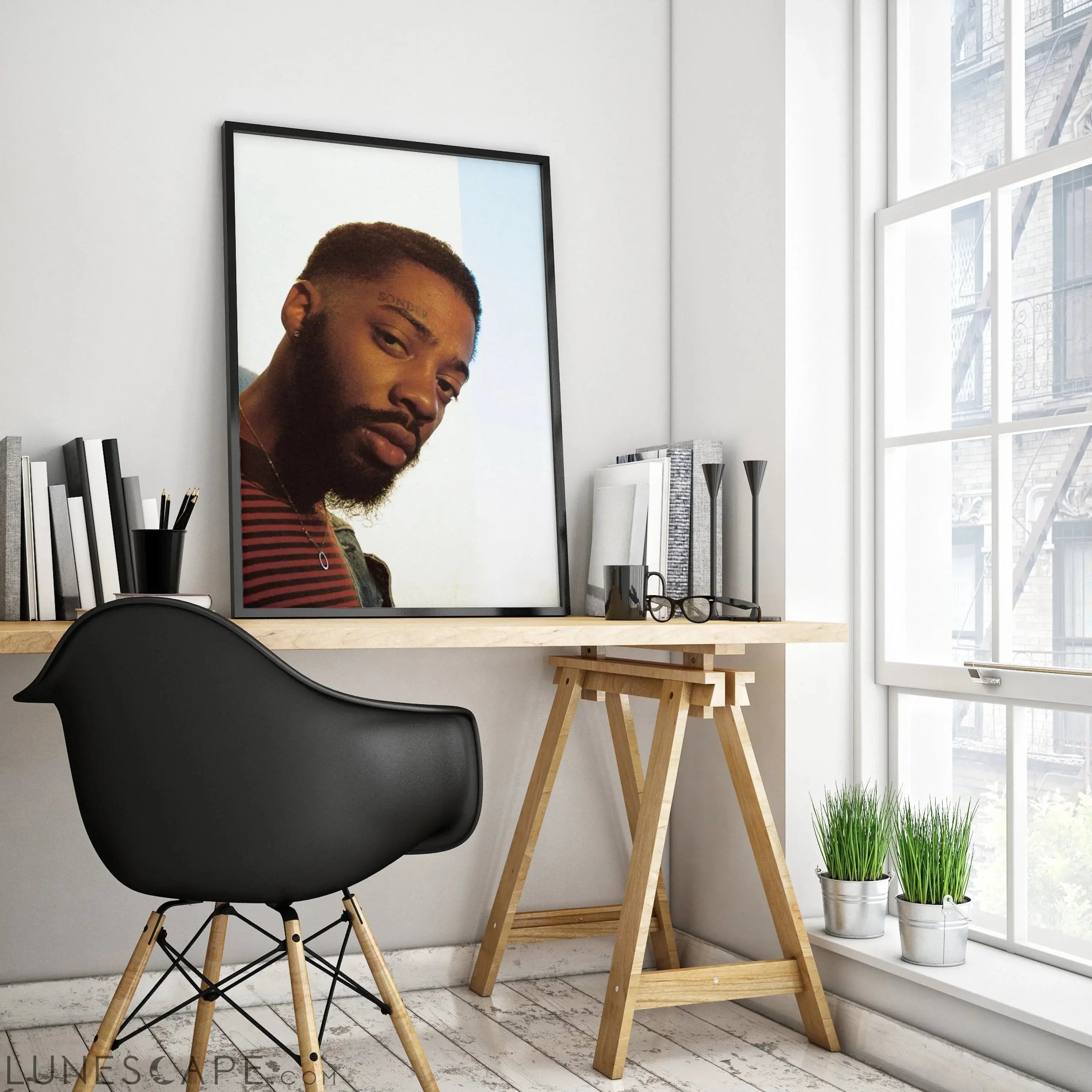 Brent Faiyaz Wall Poster - Multiple Sizes LUNESCAPE