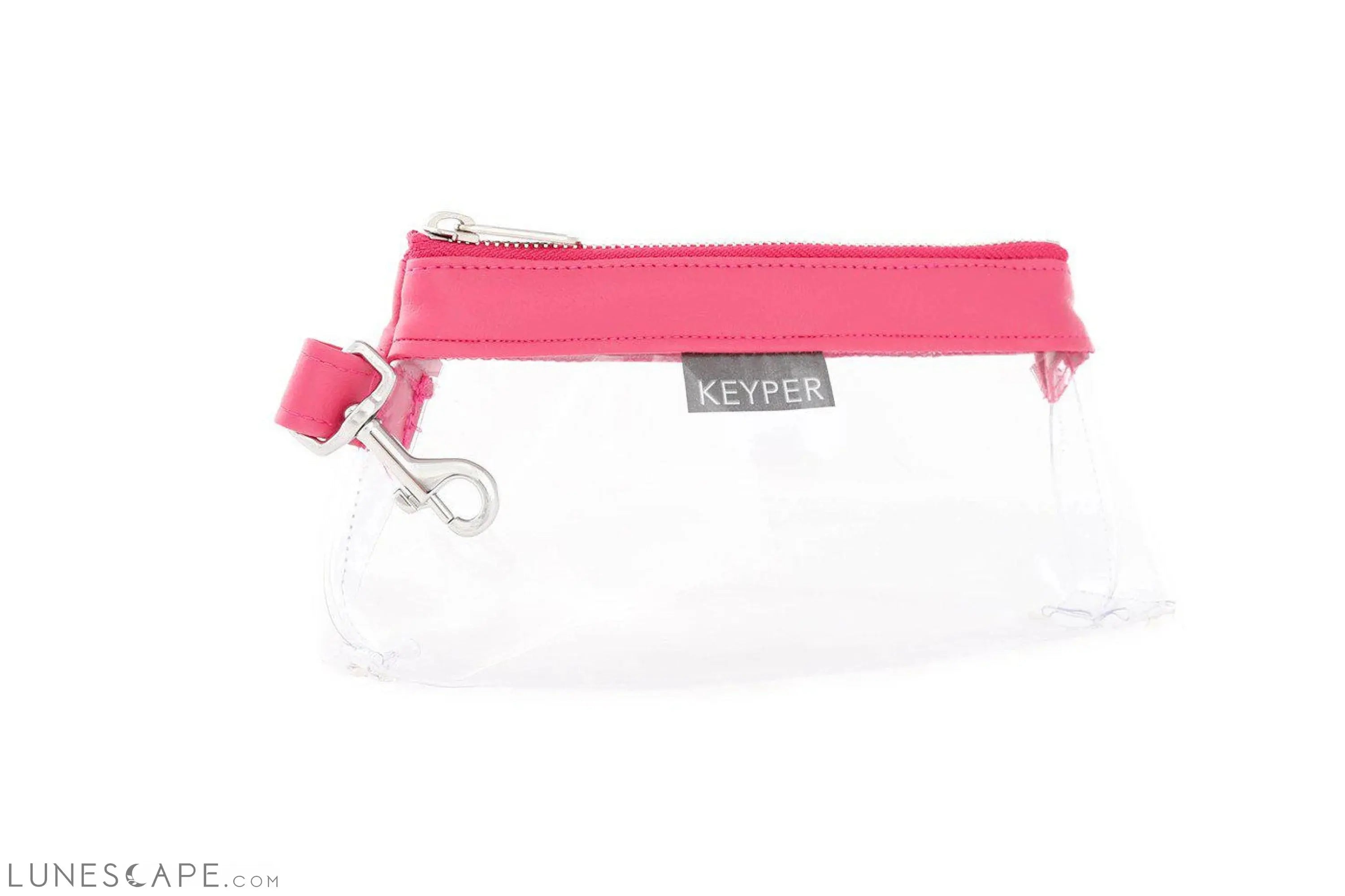 Bright Pink Vegan Leather Bag LUNESCAPE