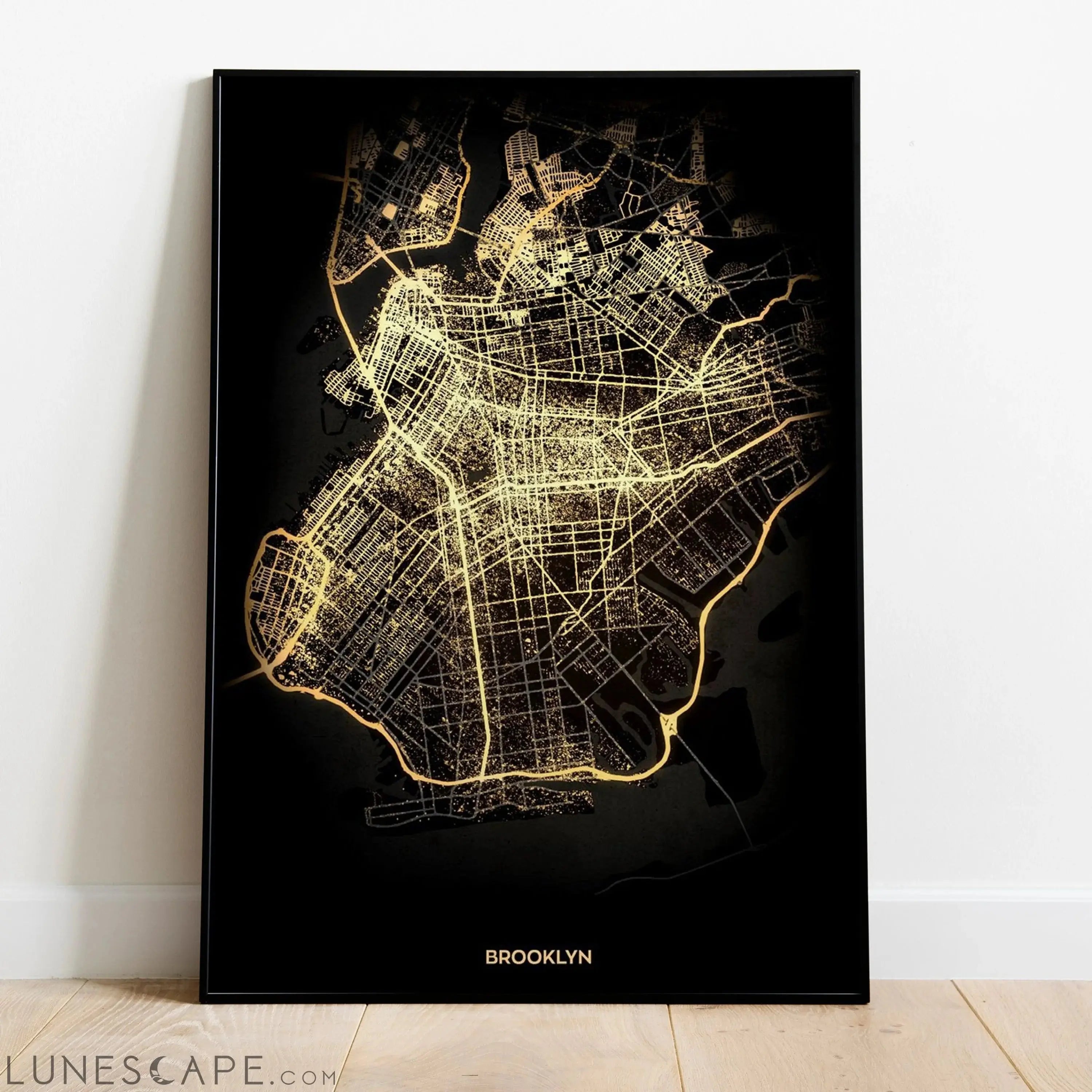 Brooklyn NY Poster LUNESCAPE
