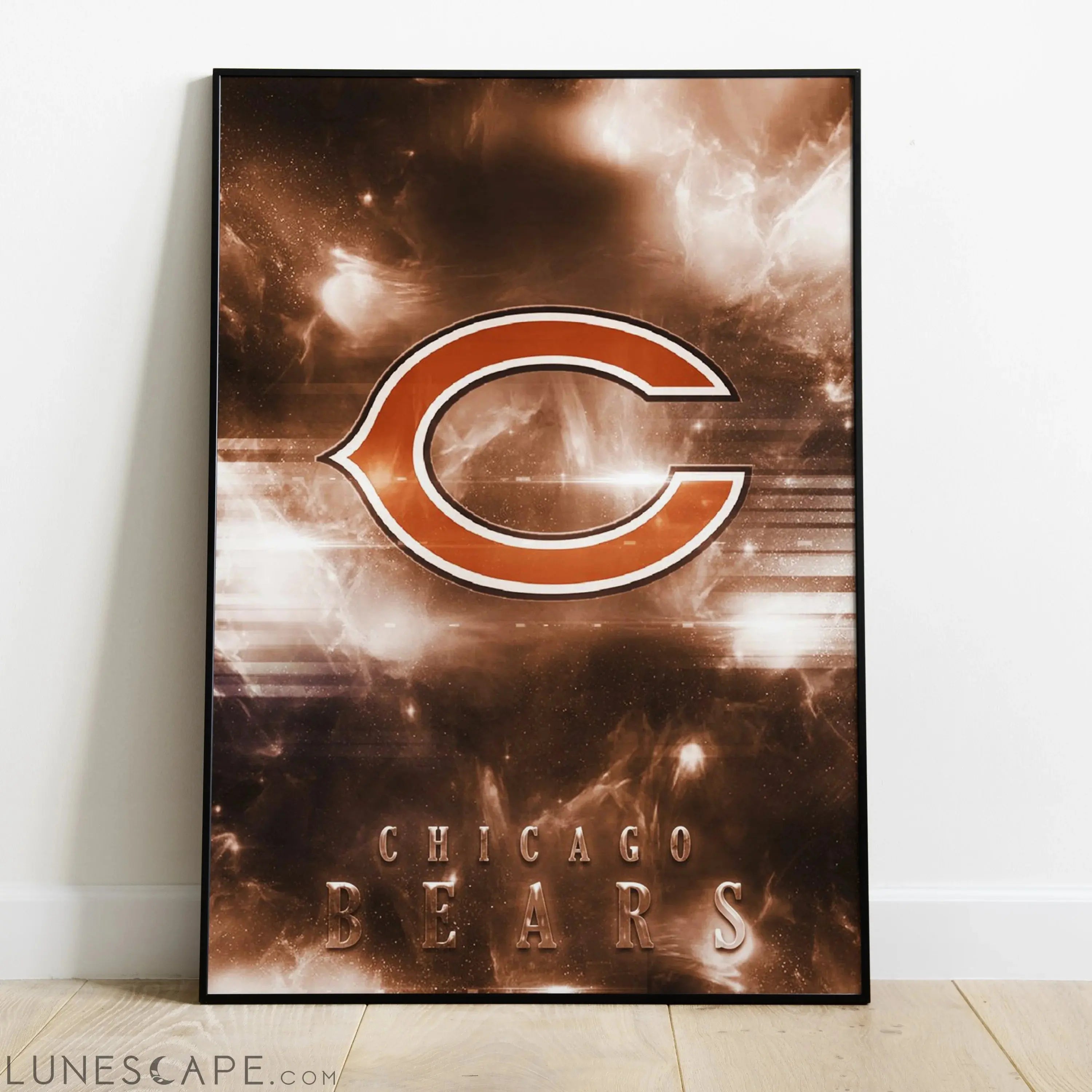 Chicago Bears Poster LUNESCAPE