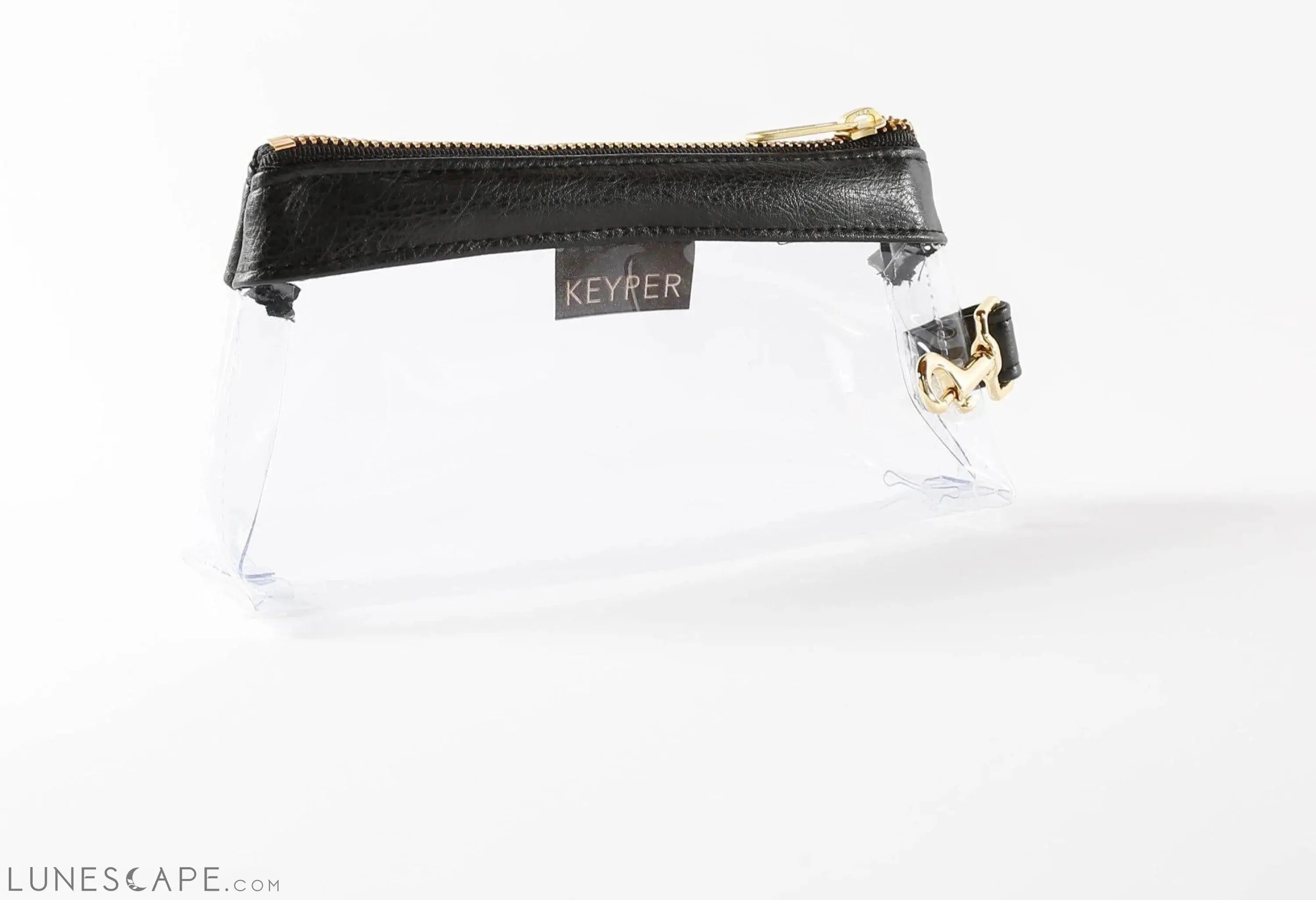 Classic Black Vegan Leather WRISTLET SET LUNESCAPE