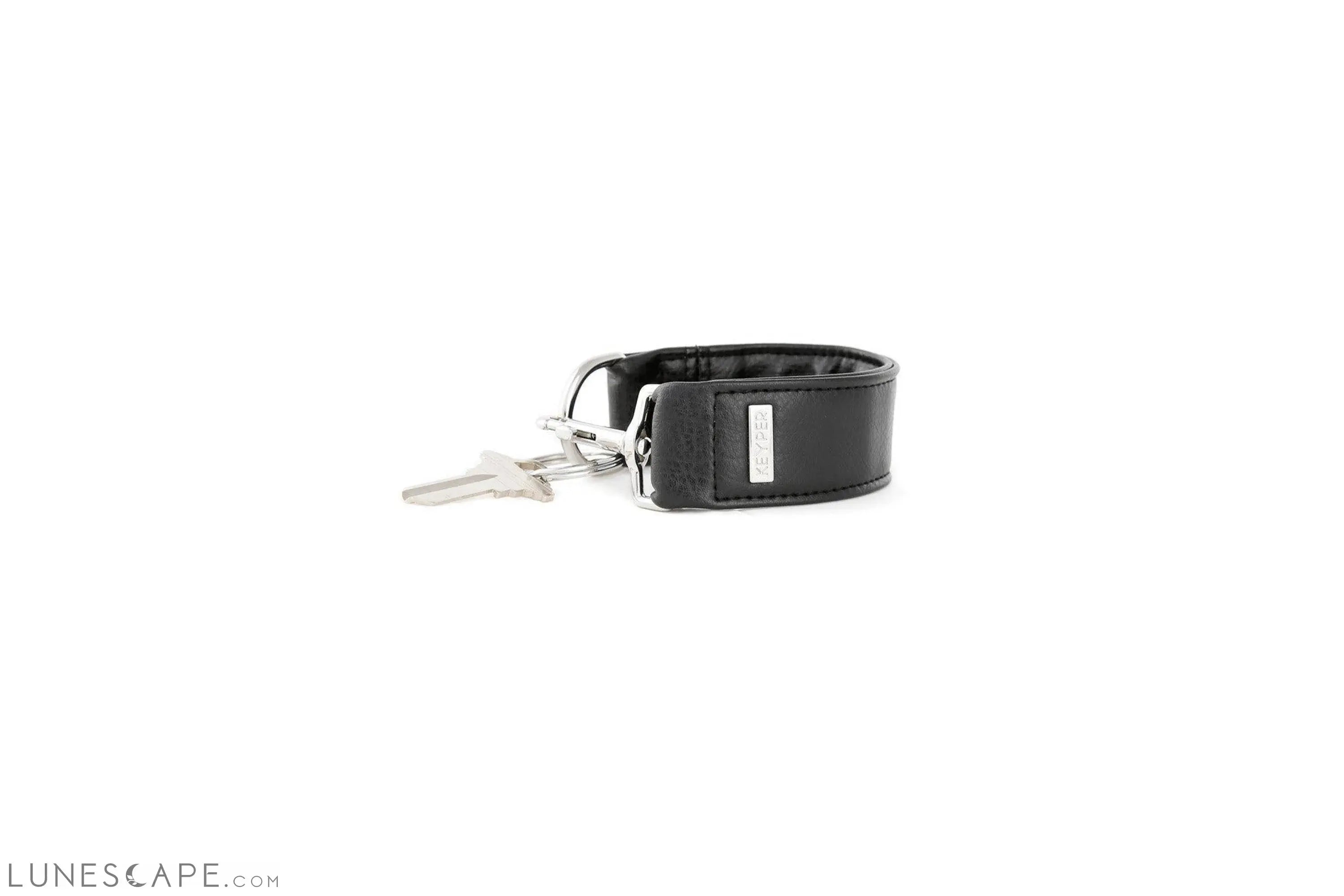 Classic Black Vegan Leather WRISTLET SET LUNESCAPE