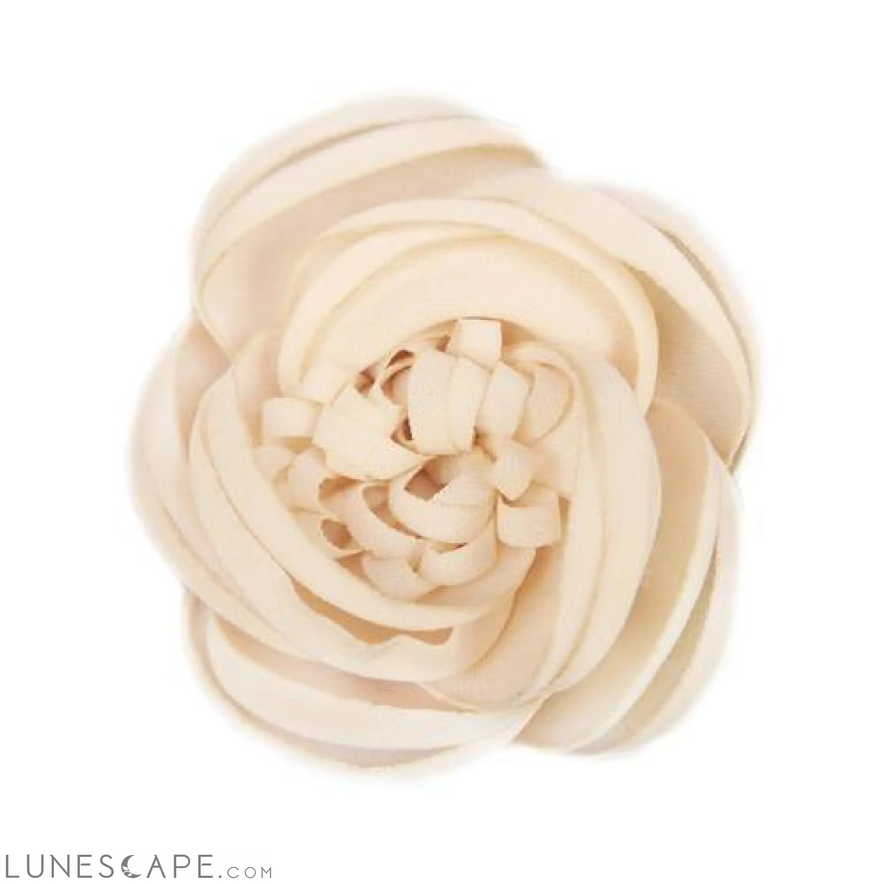 Dahlia Collar Flower - Beige LUNESCAPE