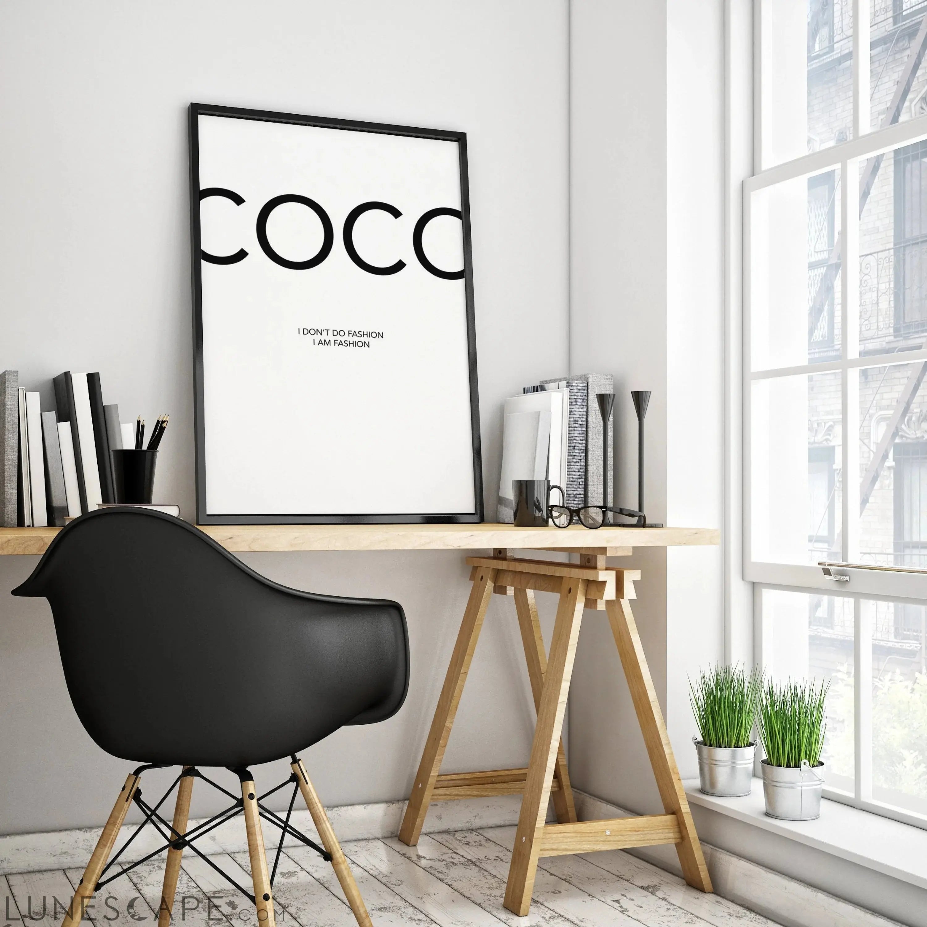 Designer Image Wall Poster - Multiple Sizes LUNESCAPE