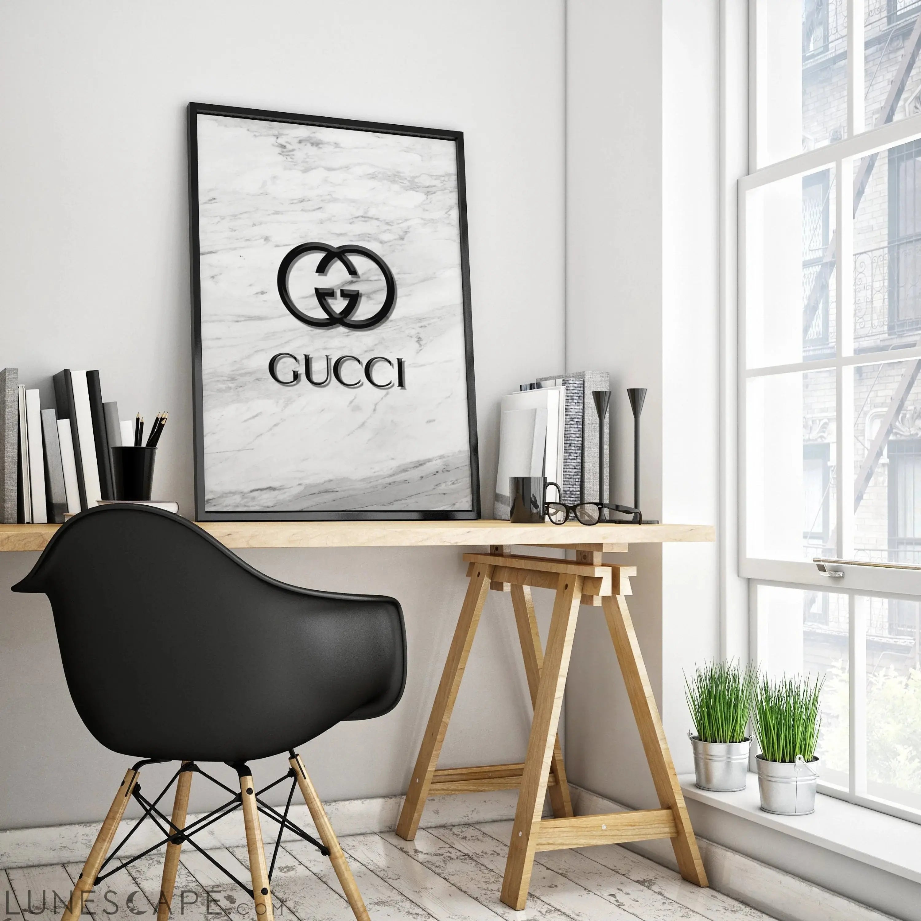 Designer Image Wall Poster - Multiple Sizes LUNESCAPE