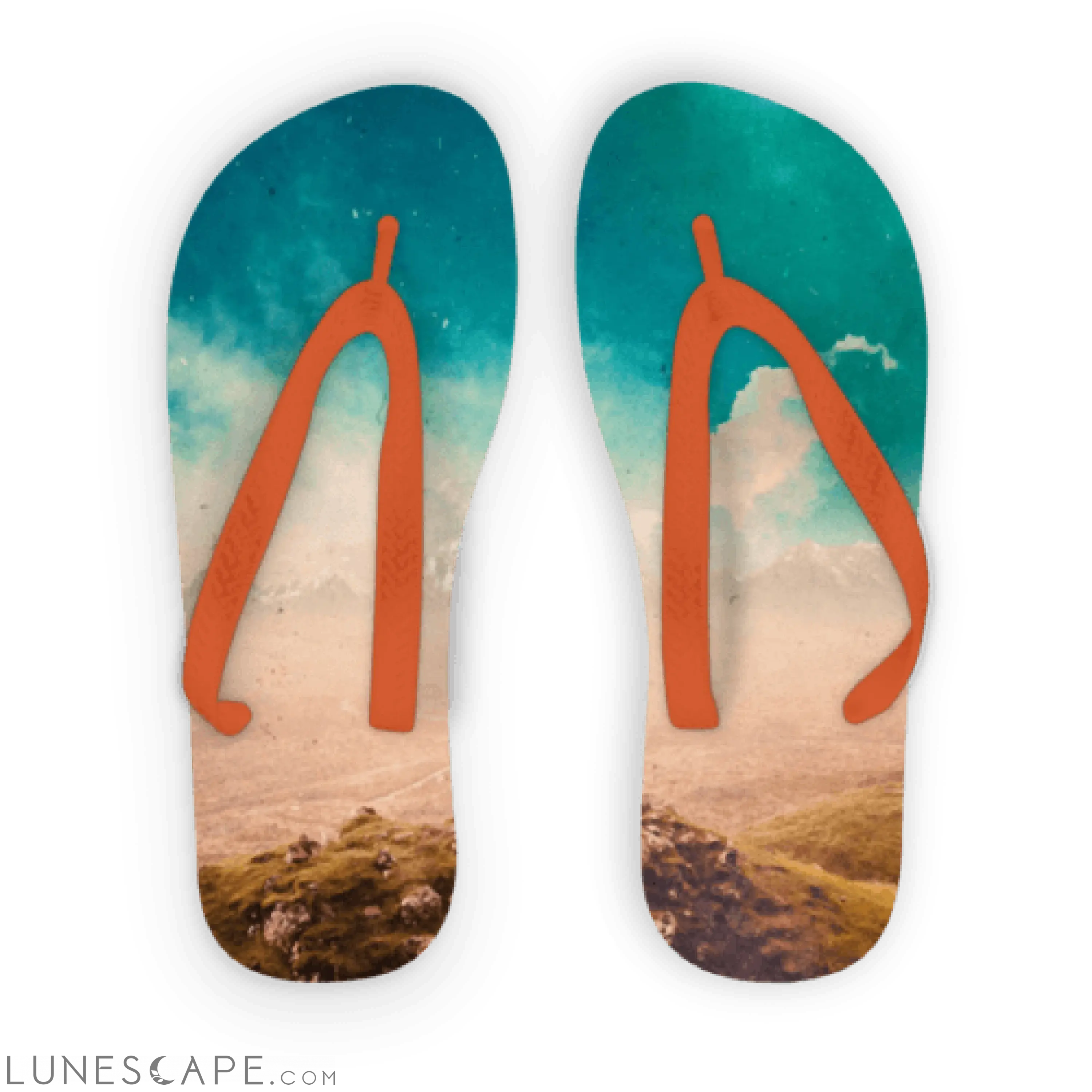 Don't Matter to Me Adult Flip Flops LUNESCAPE
