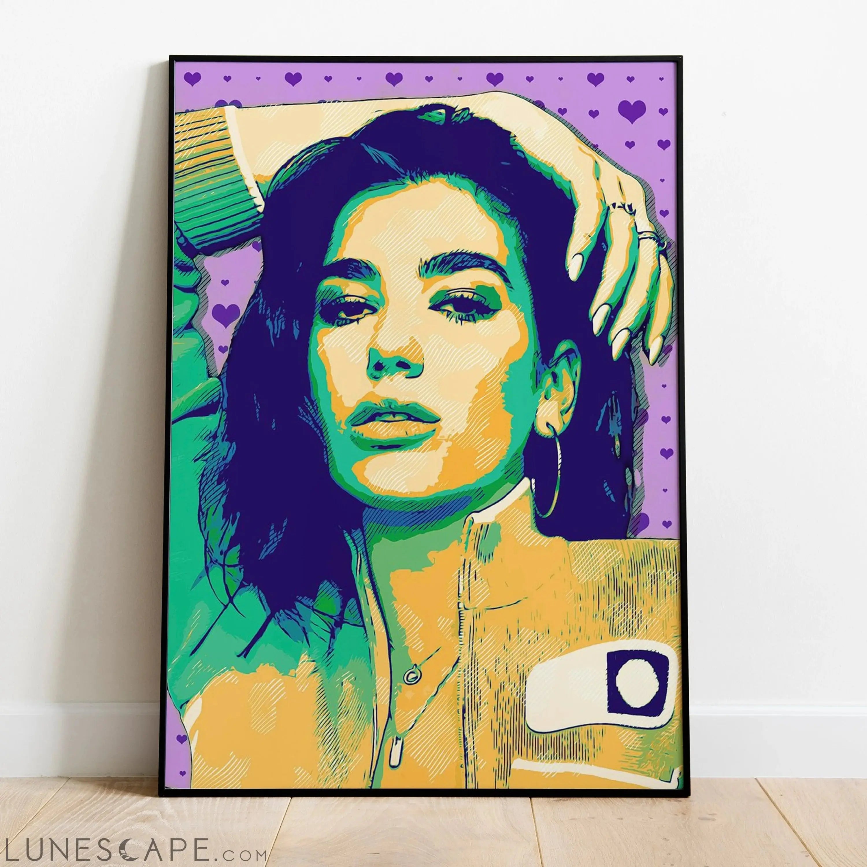 Dua Lipa Poster LUNESCAPE