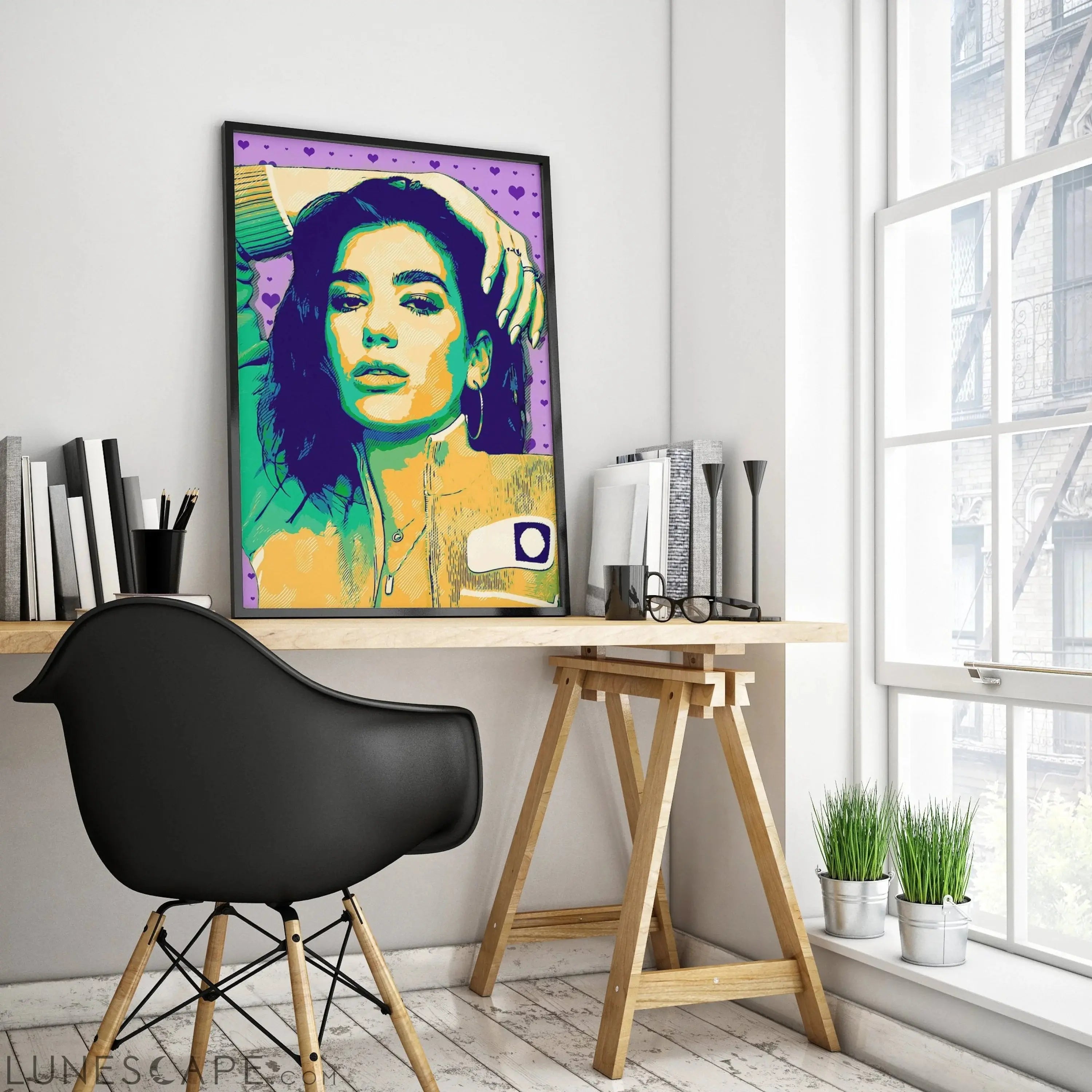 Dua Lipa Poster LUNESCAPE